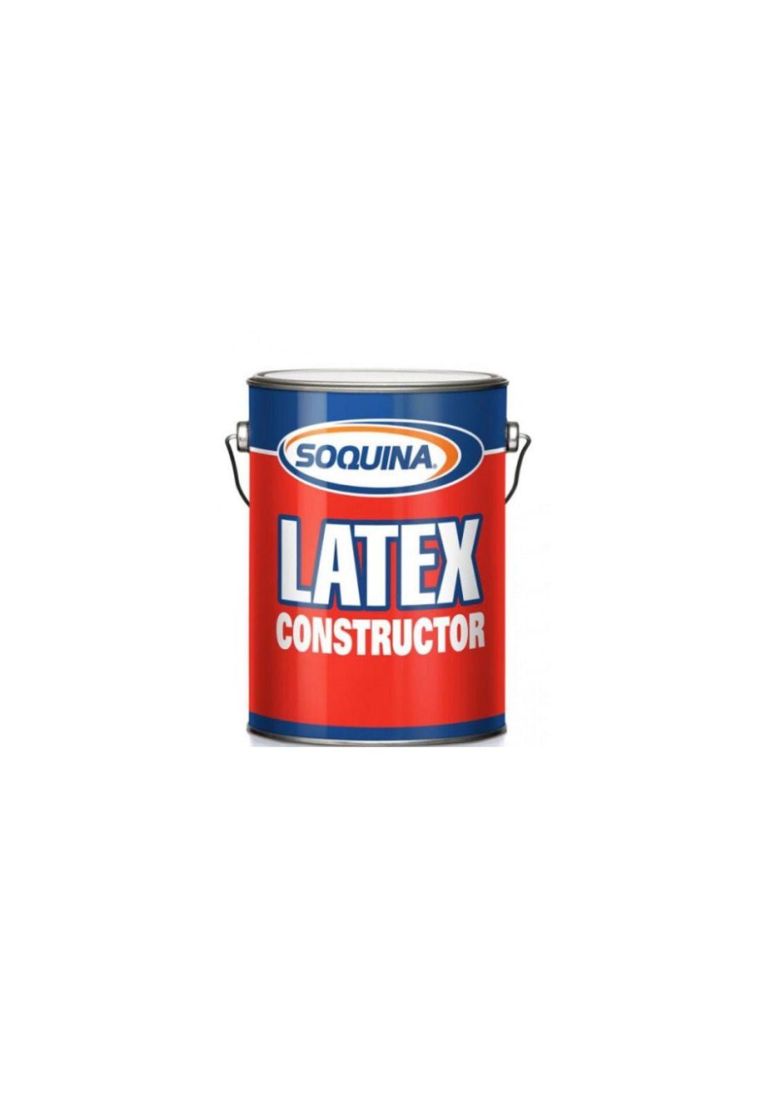 Latex Constructor Soquina Antihongos Galón Blanco Pintura-0