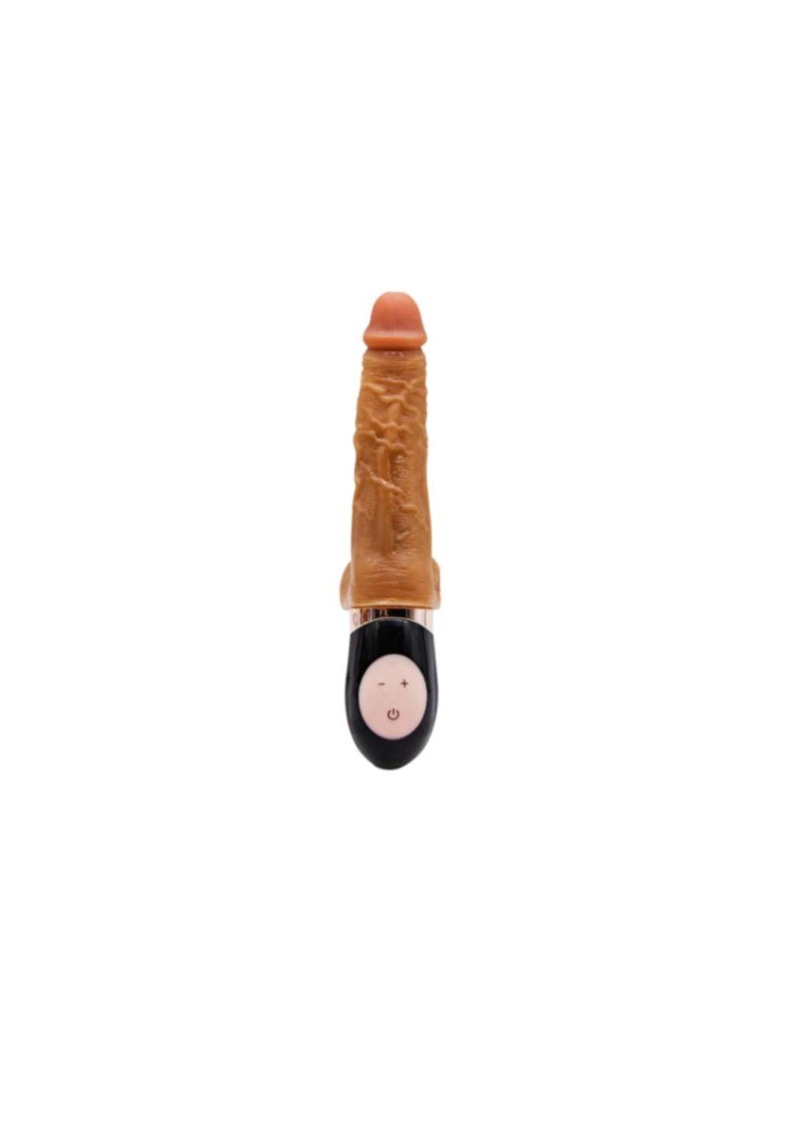 Dildo vibrador hiperrealista con rotación 360 Sex Recargable-1