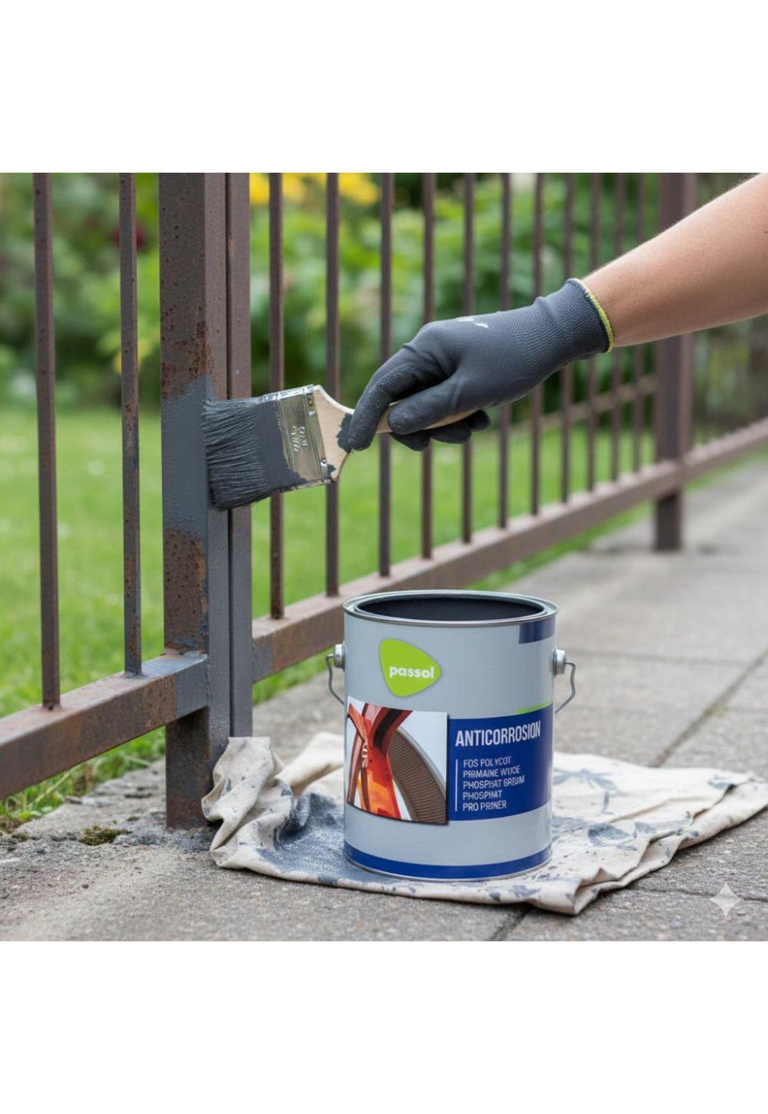 Anticorrosivo gris Galón Passol-1