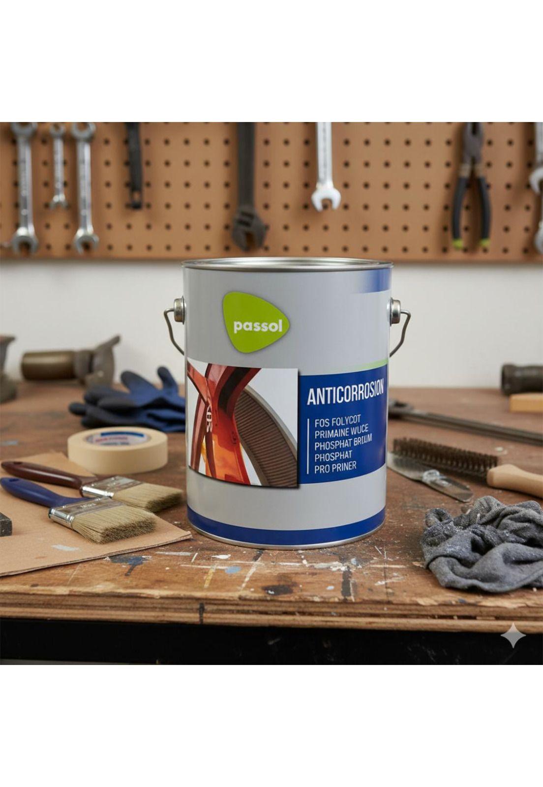 Anticorrosivo gris Galón Passol-3