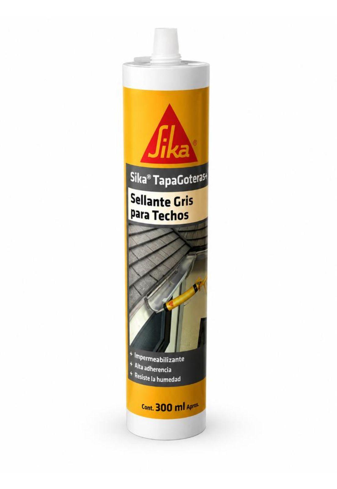 Tapagoteras Sellante Gris Para Techos Sika 300ml-2