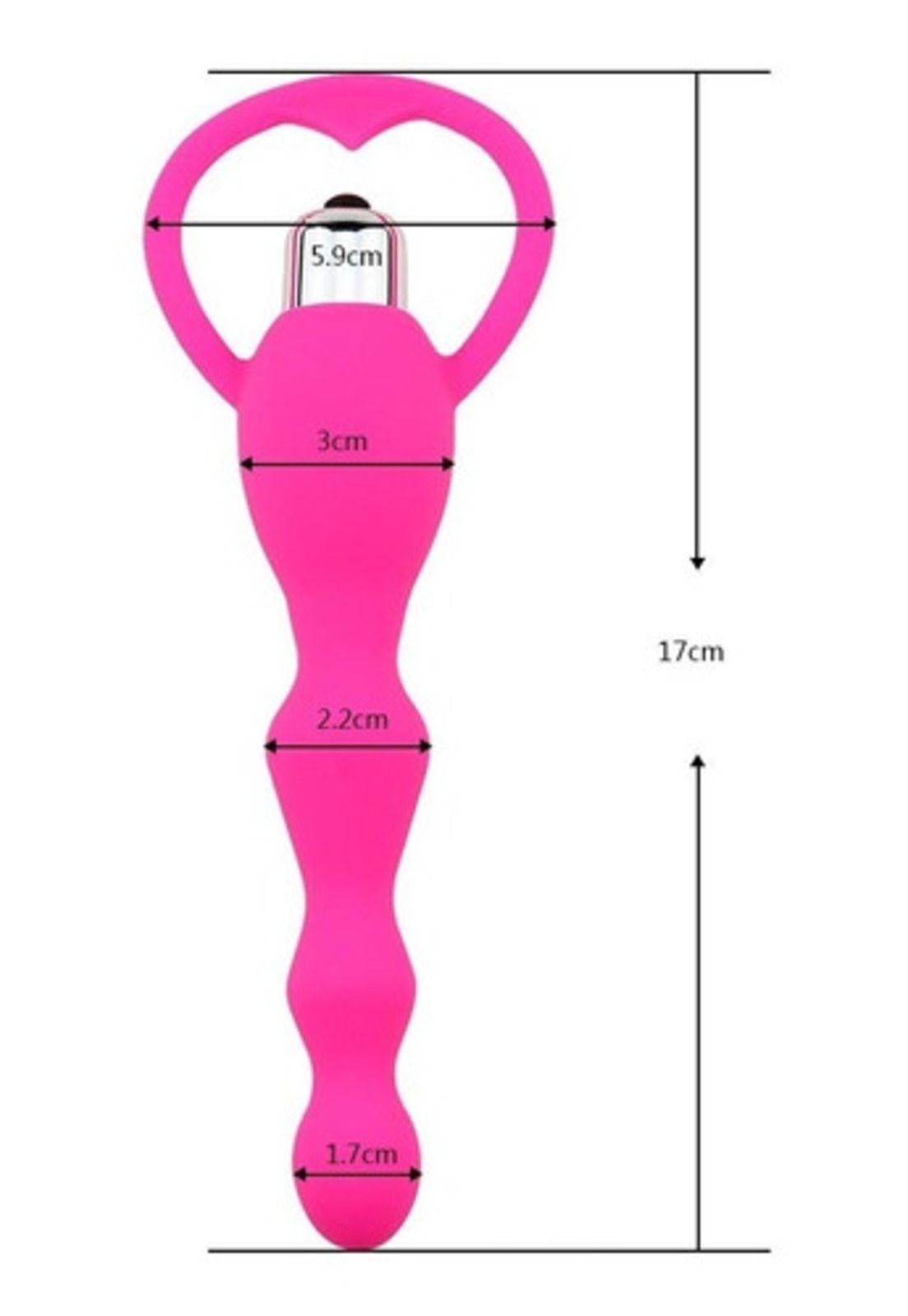 Vibrador Anal Silicona Masajeador Próstata Punto G Dildo-3