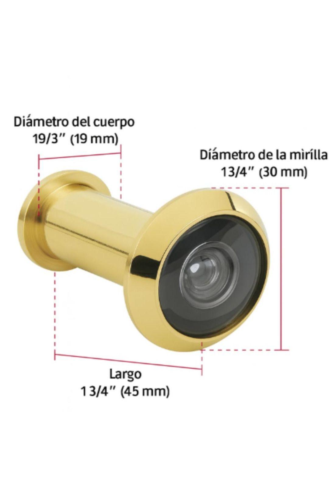 Mirilla De Seguridad Hermex. 10 Años De Garantia-1