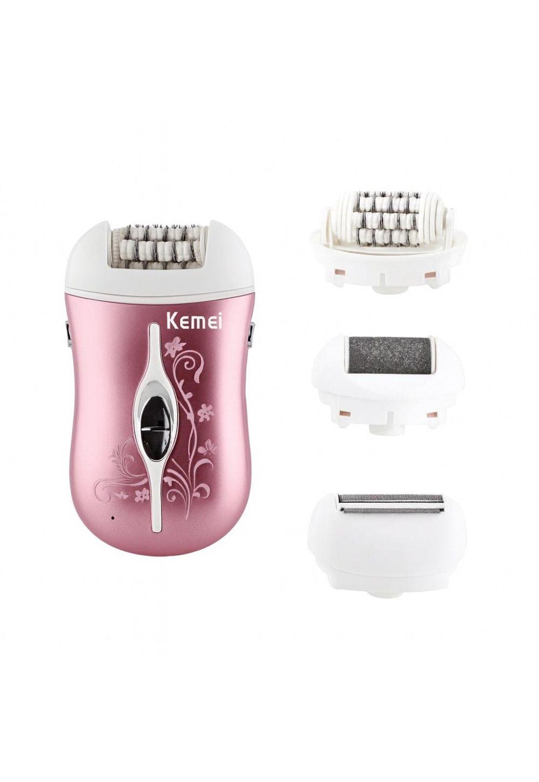 Depiladora Afeitadora y Removedor de Callos 3 en 1 Inalámbrico mujer-4