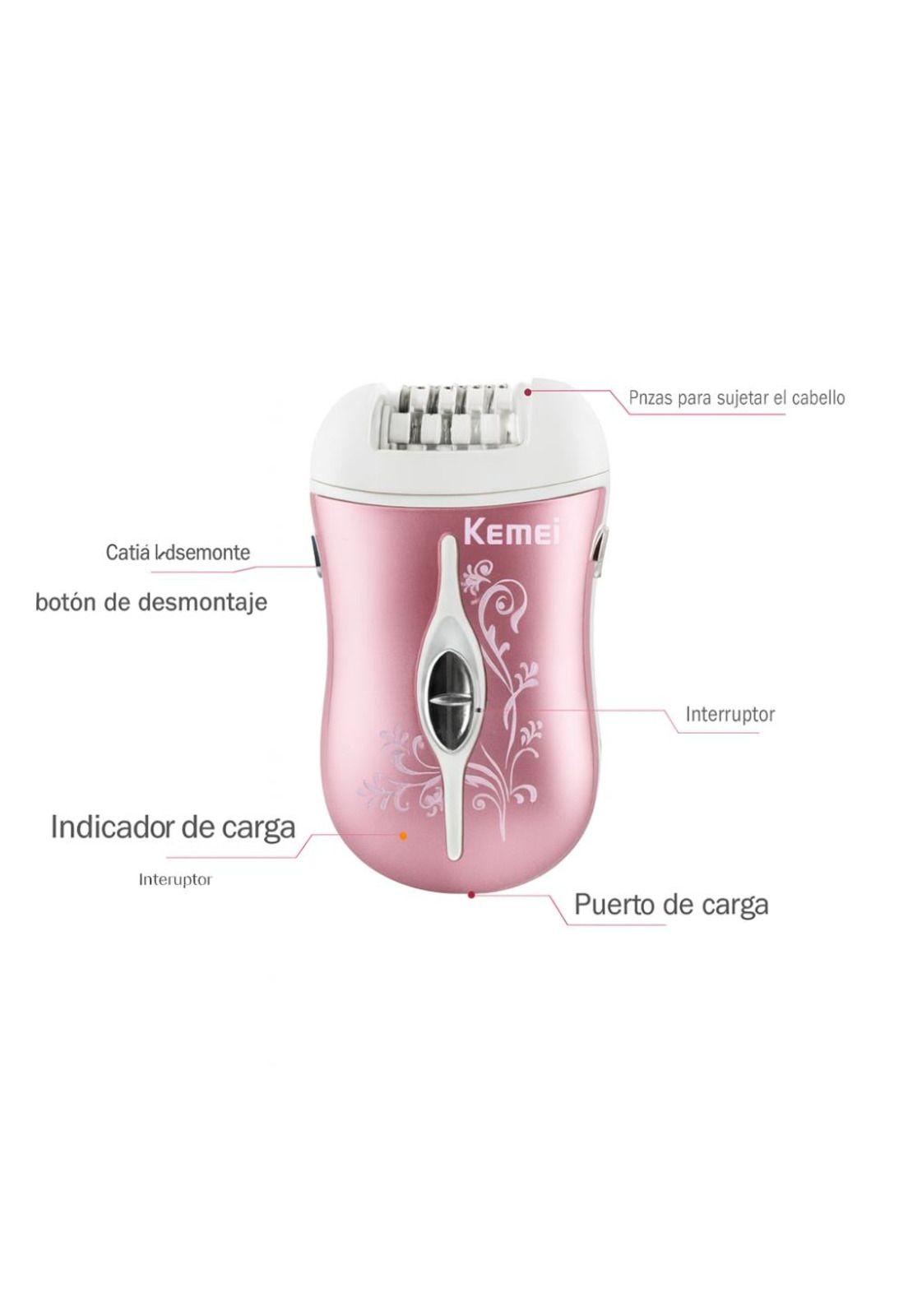 Depiladora Afeitadora y Removedor de Callos 3 en 1 Inalámbrico mujer-5