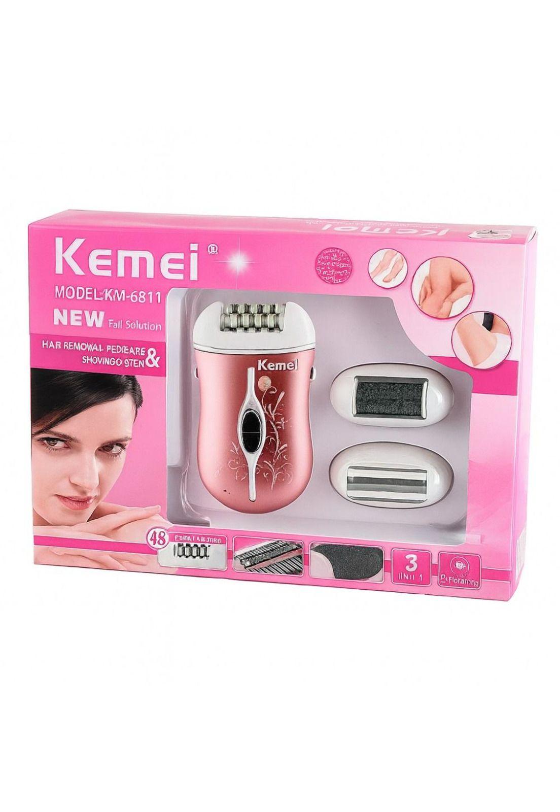 Depiladora Afeitadora y Removedor de Callos 3 en 1 Inalámbrico mujer-6