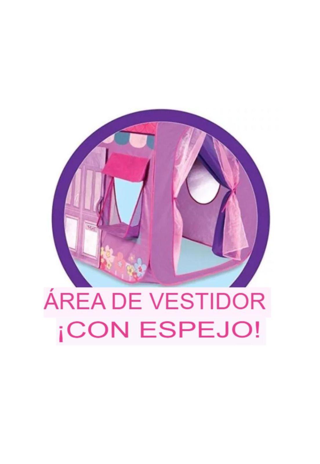 Carpa de Juego Boutique Casita Tienda Plegable Infantil Niña-4