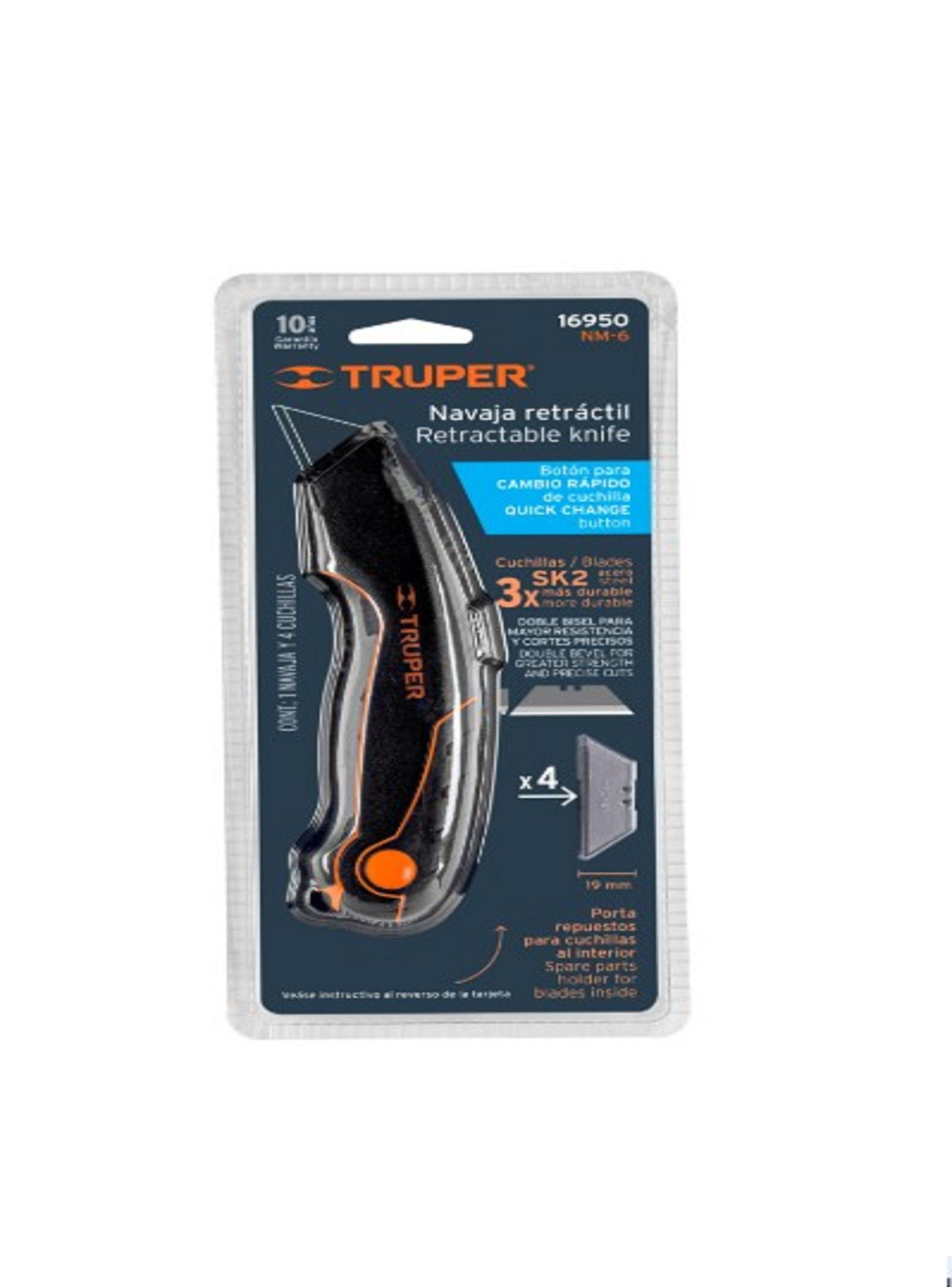 Cuchillo Cartonero Truper Nm-6-2