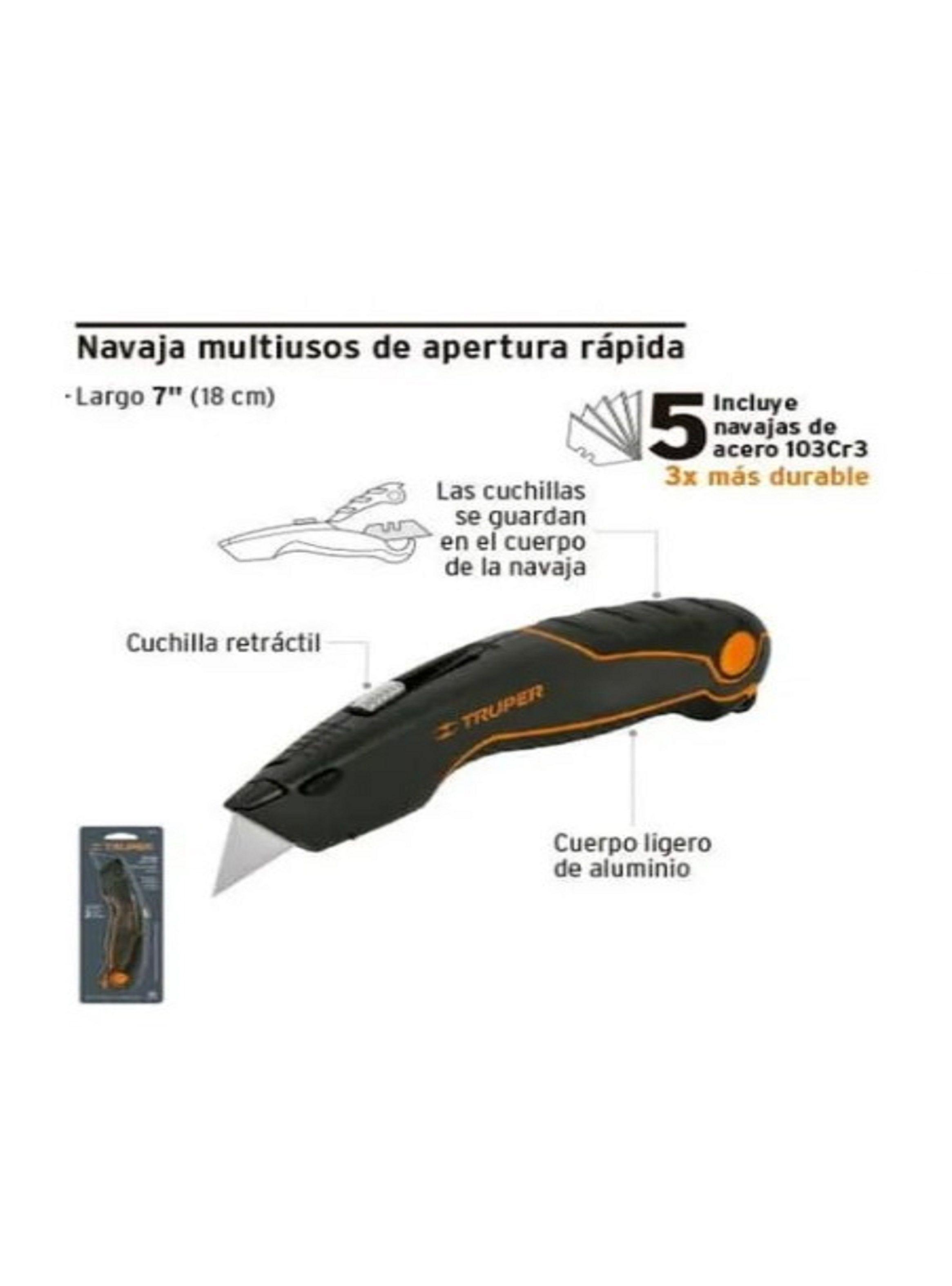 Cuchillo Cartonero Truper Nm-6-3
