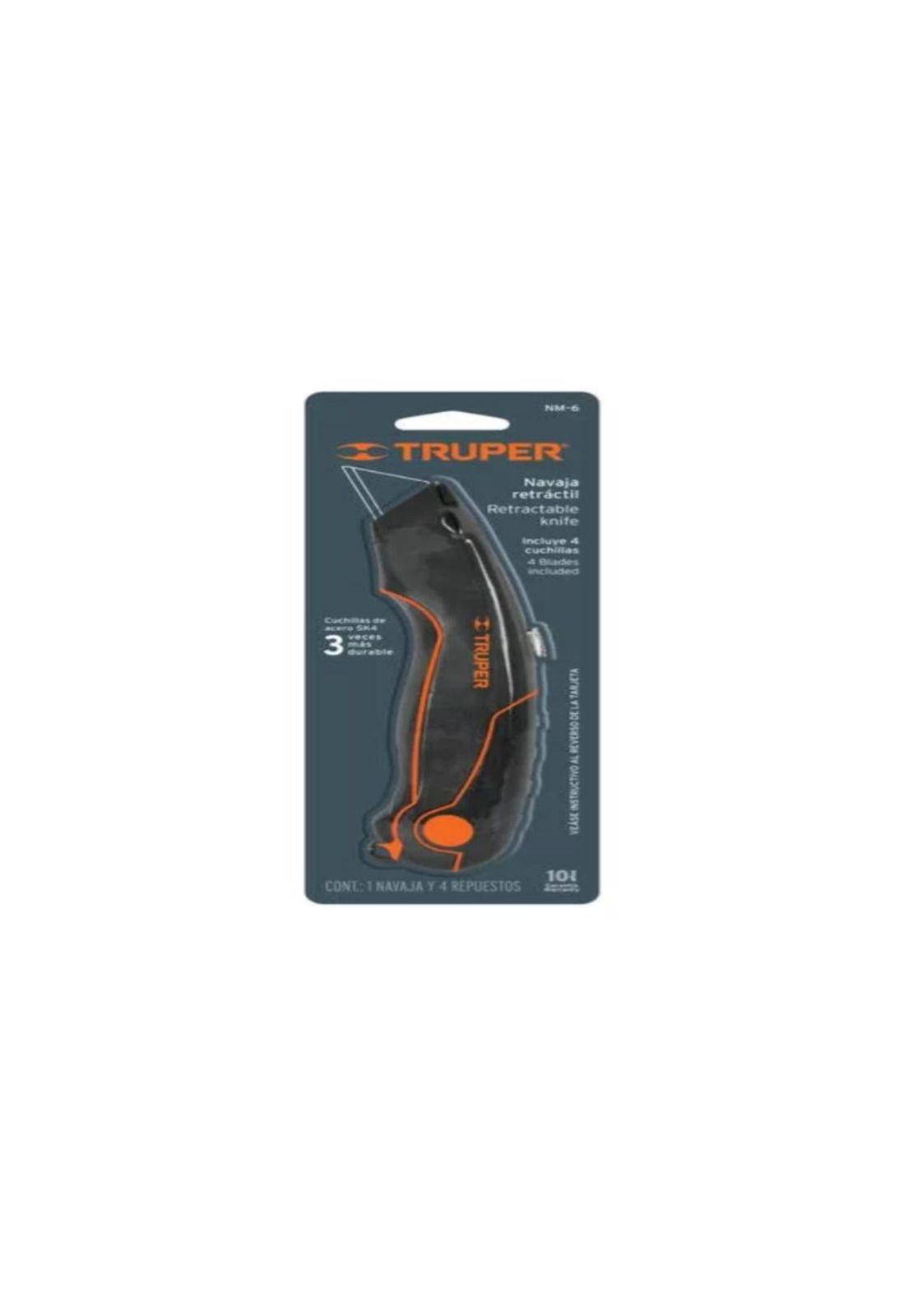 Cuchillo Cartonero Truper Nm-6-1