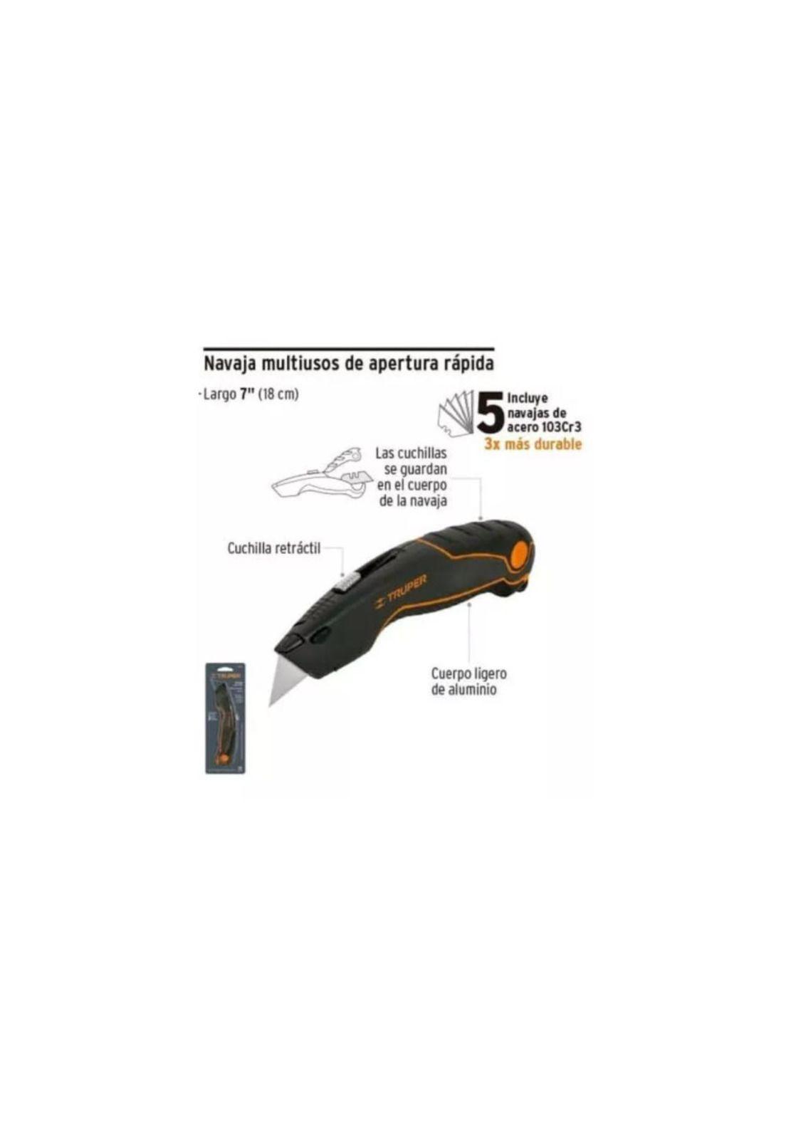 Cuchillo Cartonero Truper Nm-6-2