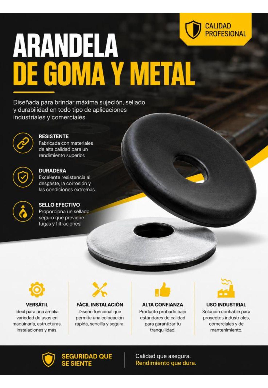 Golillas 12x5/8" 25 unidades MAMUT-2