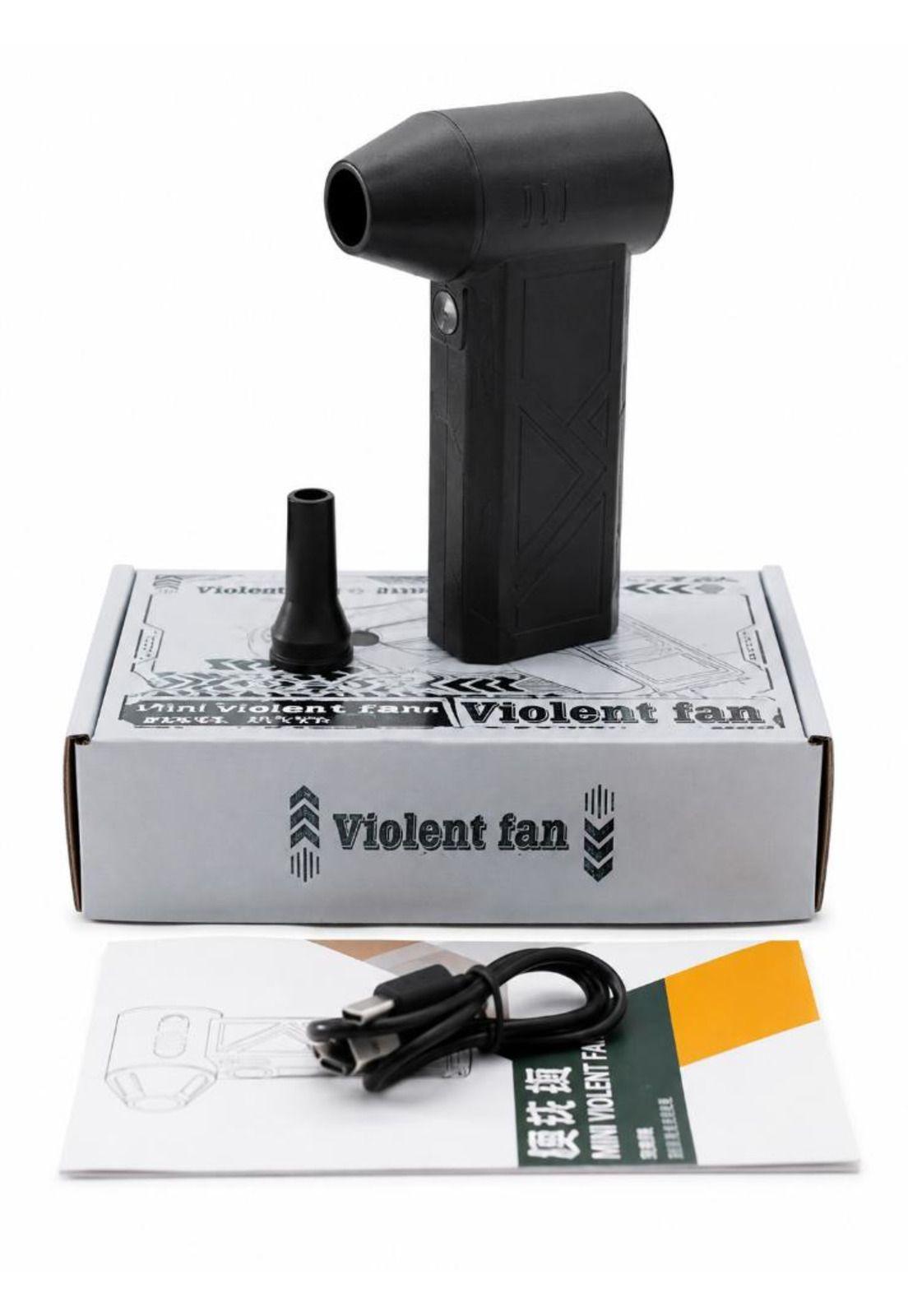Soplador Portátil USB 200W 130000RPM 3 Velocidades-7