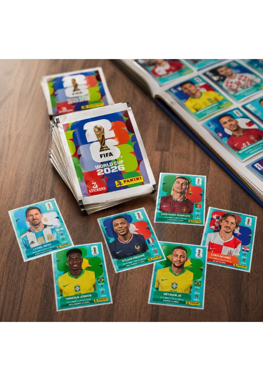 Pack 5 Sobres  MUNDIAL FIFA 2026 Panini Original 35 Láminas-6