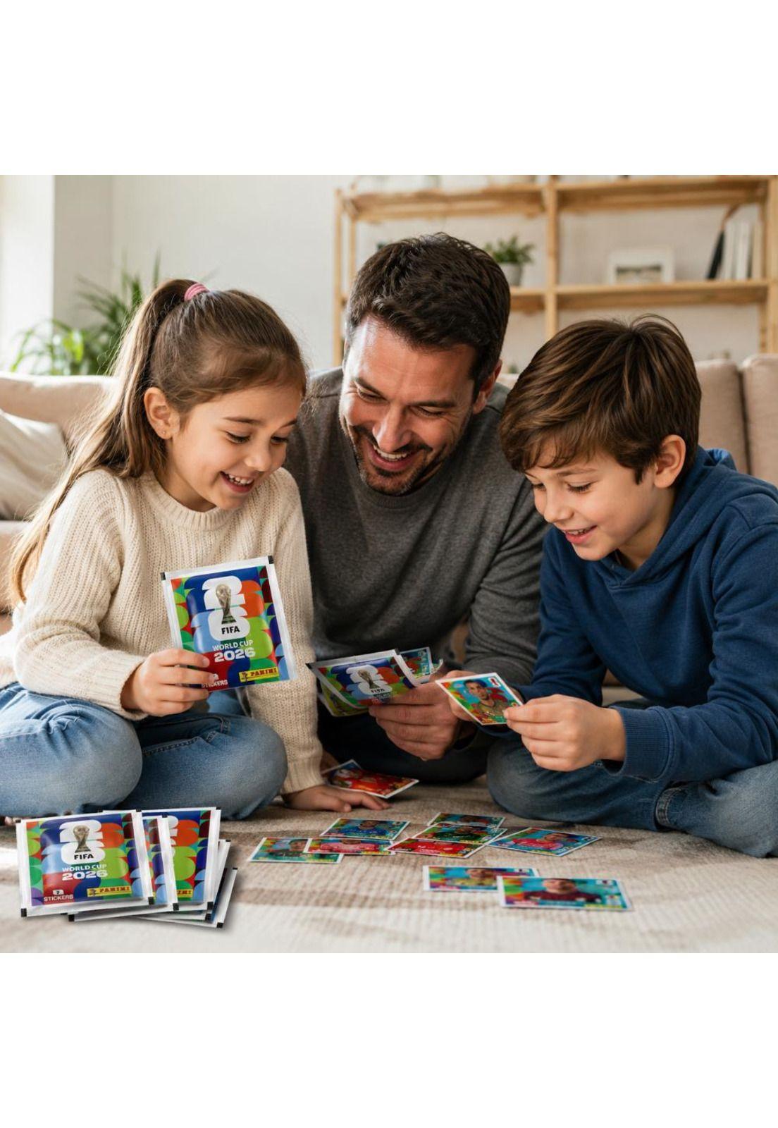 Pack 5 Sobres  MUNDIAL FIFA 2026 Panini Original 35 Láminas-7