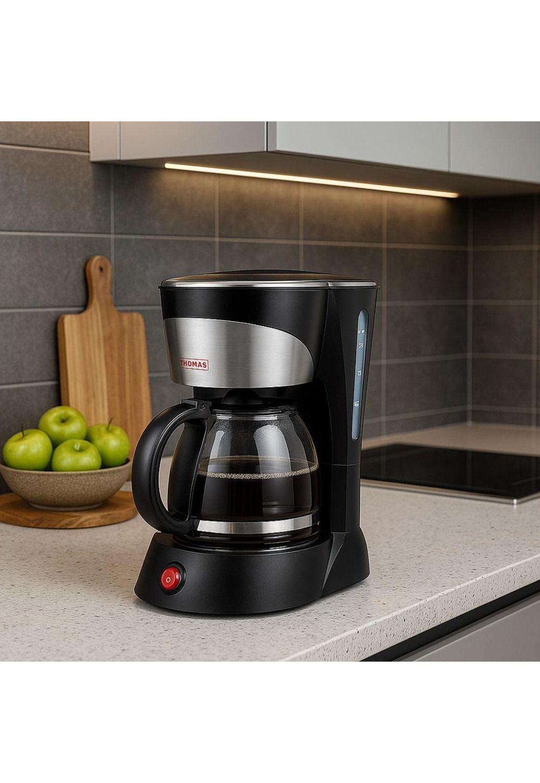 Cafetera Thomas con Jarra de Vidrio 750 ml 800W-3