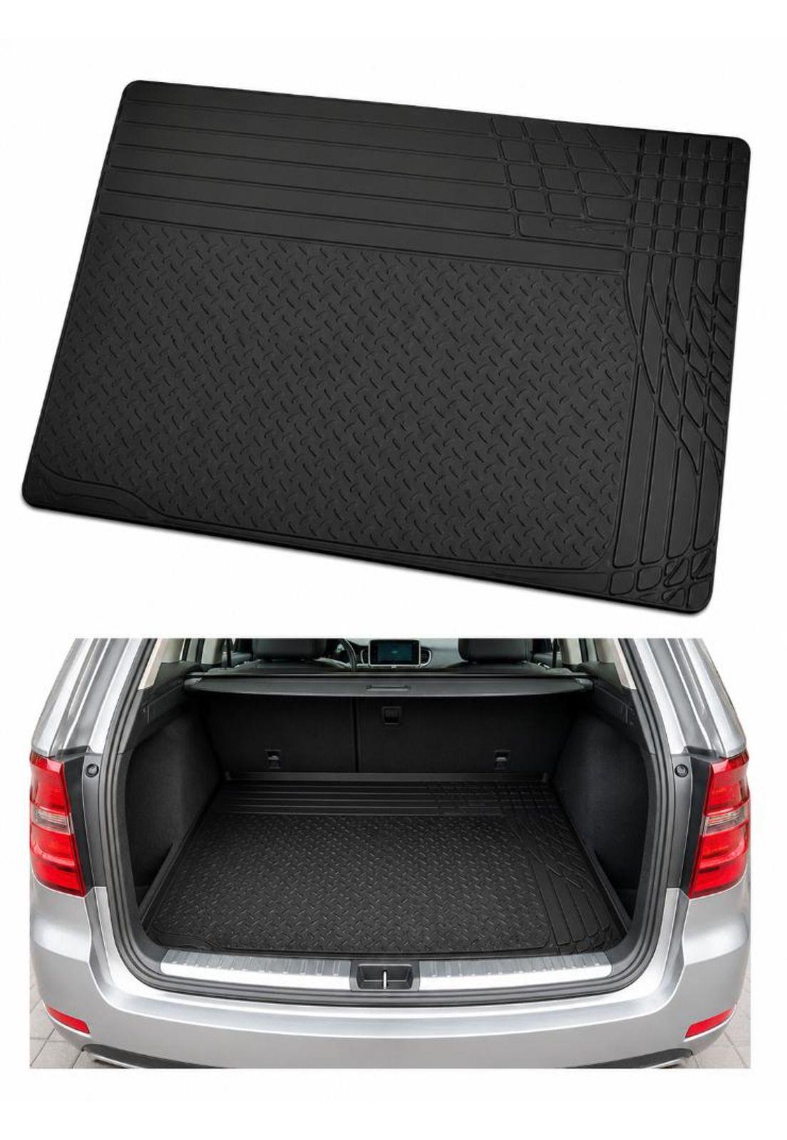 Alfombra Cubre Maletero De Goma Para Autos Y Universal 120*80CM-2