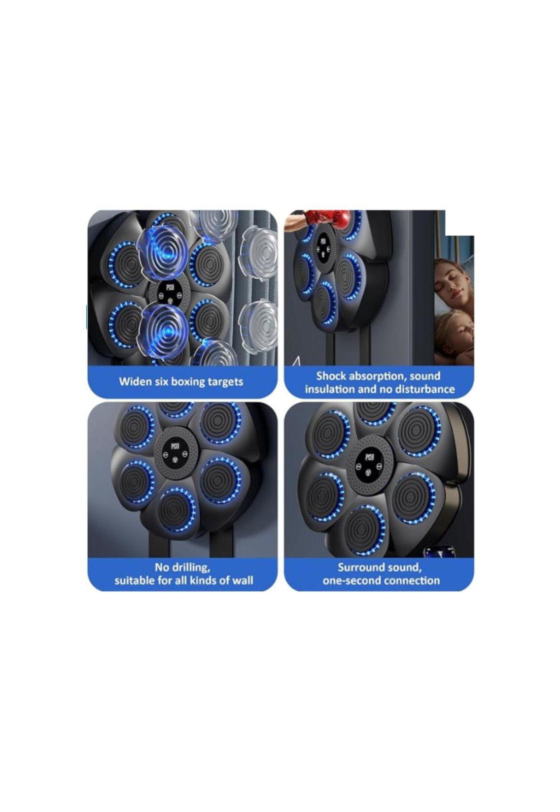 Maquina De Boxeo Guantes Artes Marciales Música Bluetooth-7