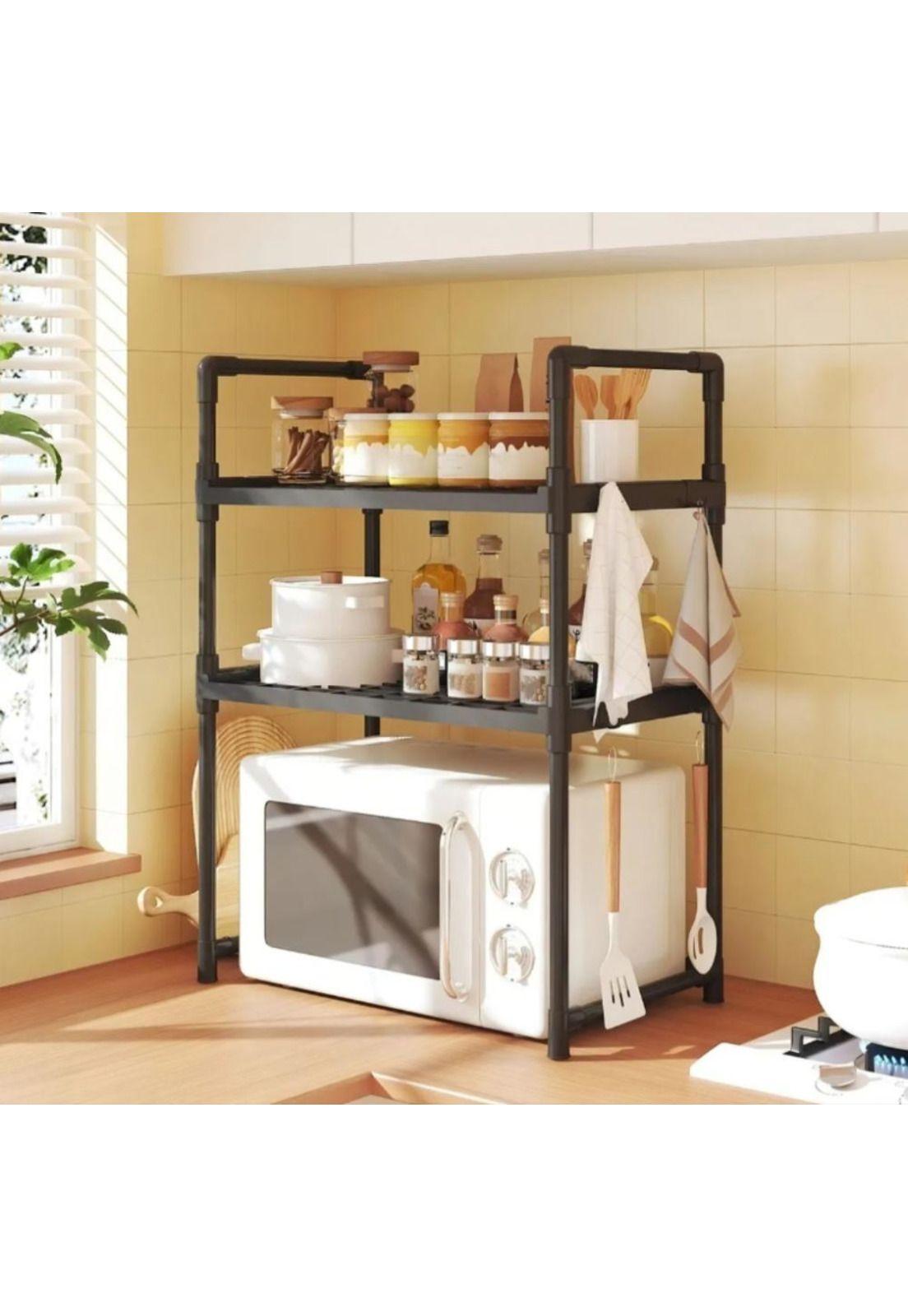 Rack Organizador Multiusos 3 Niveles Plástico Resistente-2