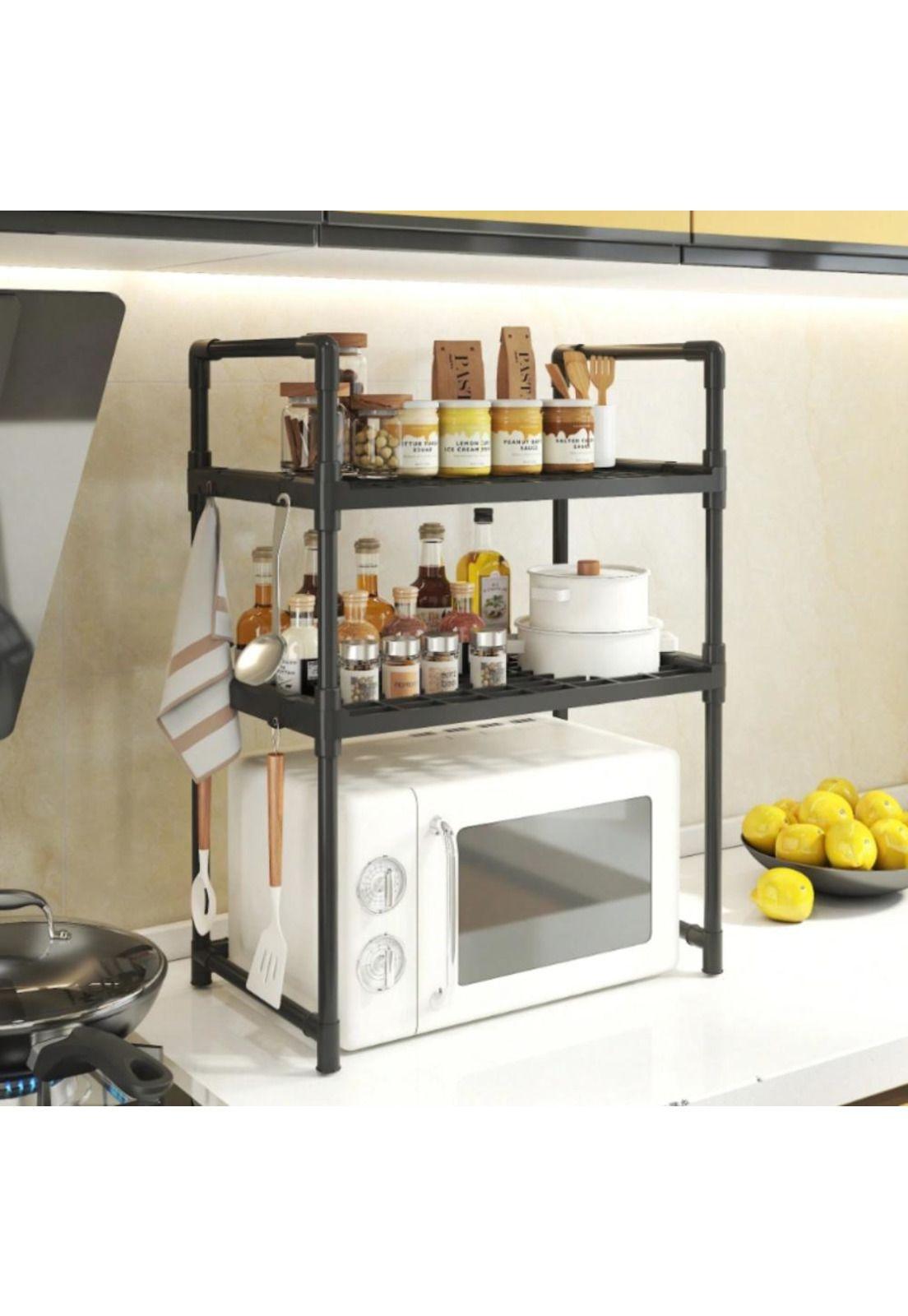 Rack Organizador Multiusos 3 Niveles Plástico Resistente-3