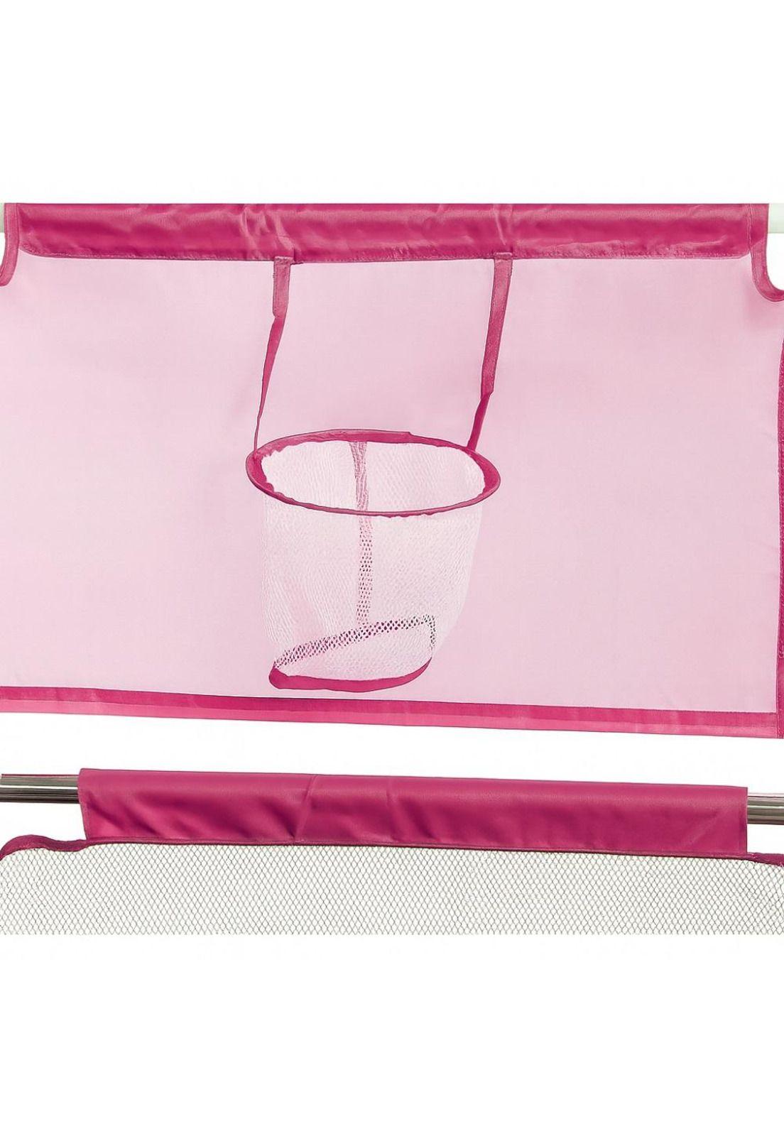 Corral Infantil 128cm con Aro de Básquet y Puerta Segura-5