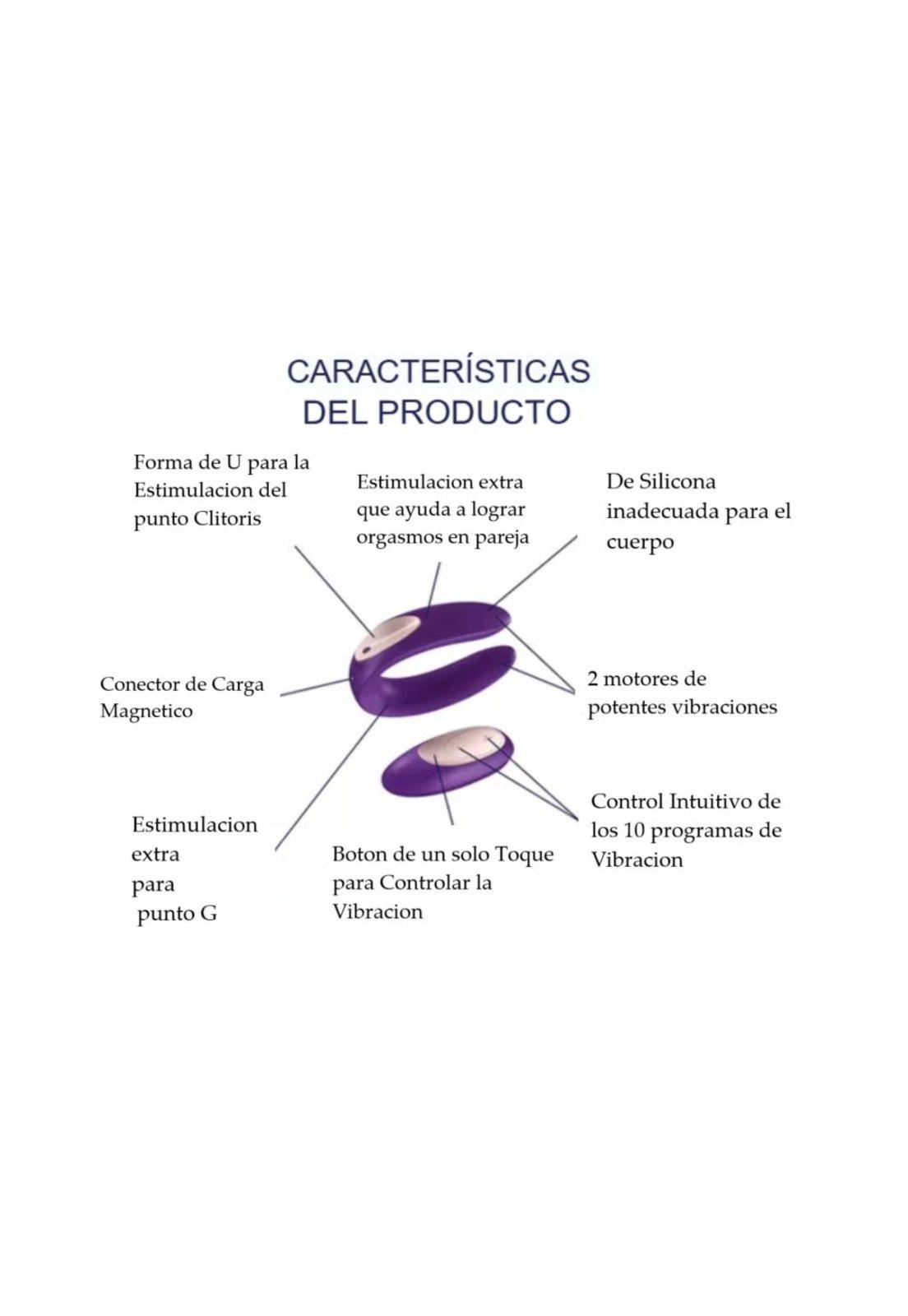 Vibrador Estimulador A Control Remoto Satisfyer Partner Plus-3