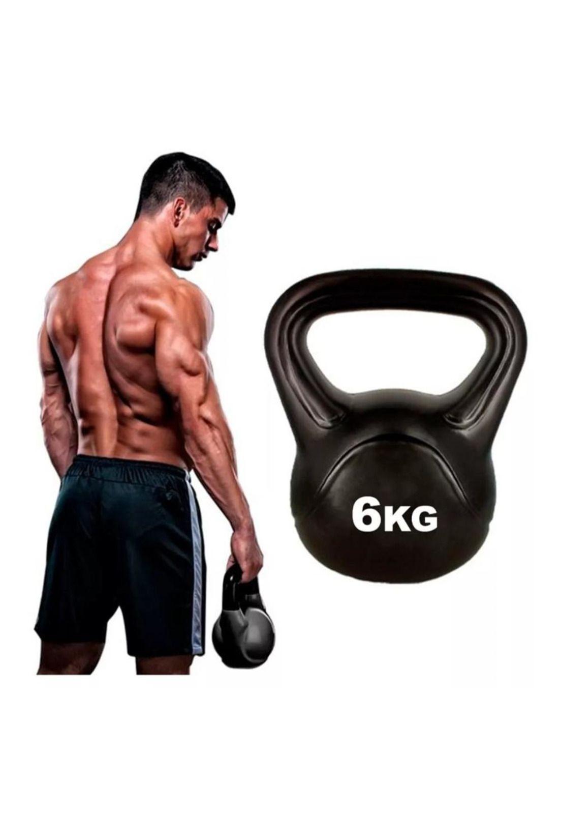 Pesa Rusa Kettlebell 6kg  para Entrenamiento y Fitness-4