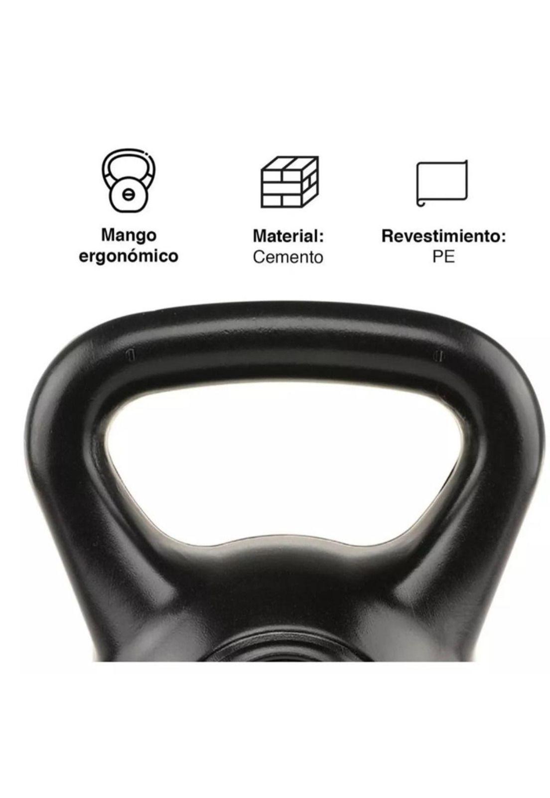 Pesa Rusa Kettlebell 6kg  para Entrenamiento y Fitness-5