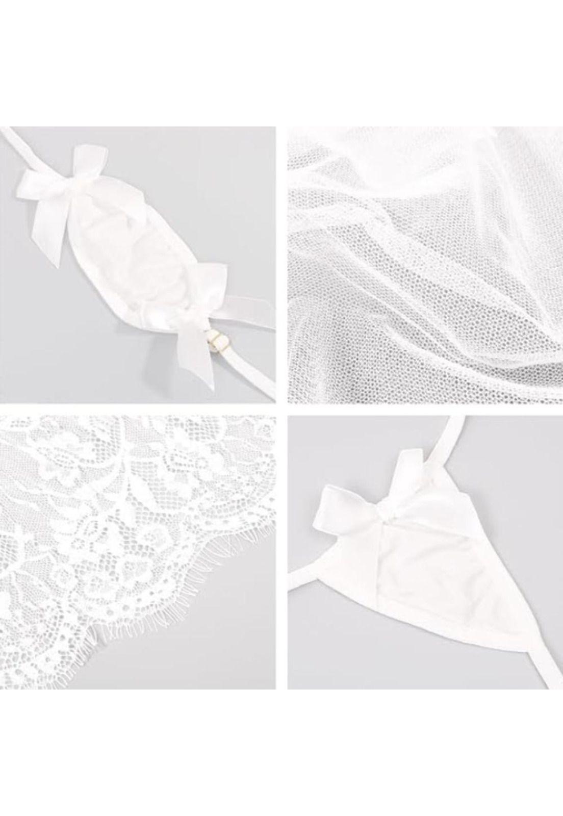 Lencería Vestido Sexy Transparente Para Dormir Babydolls-5