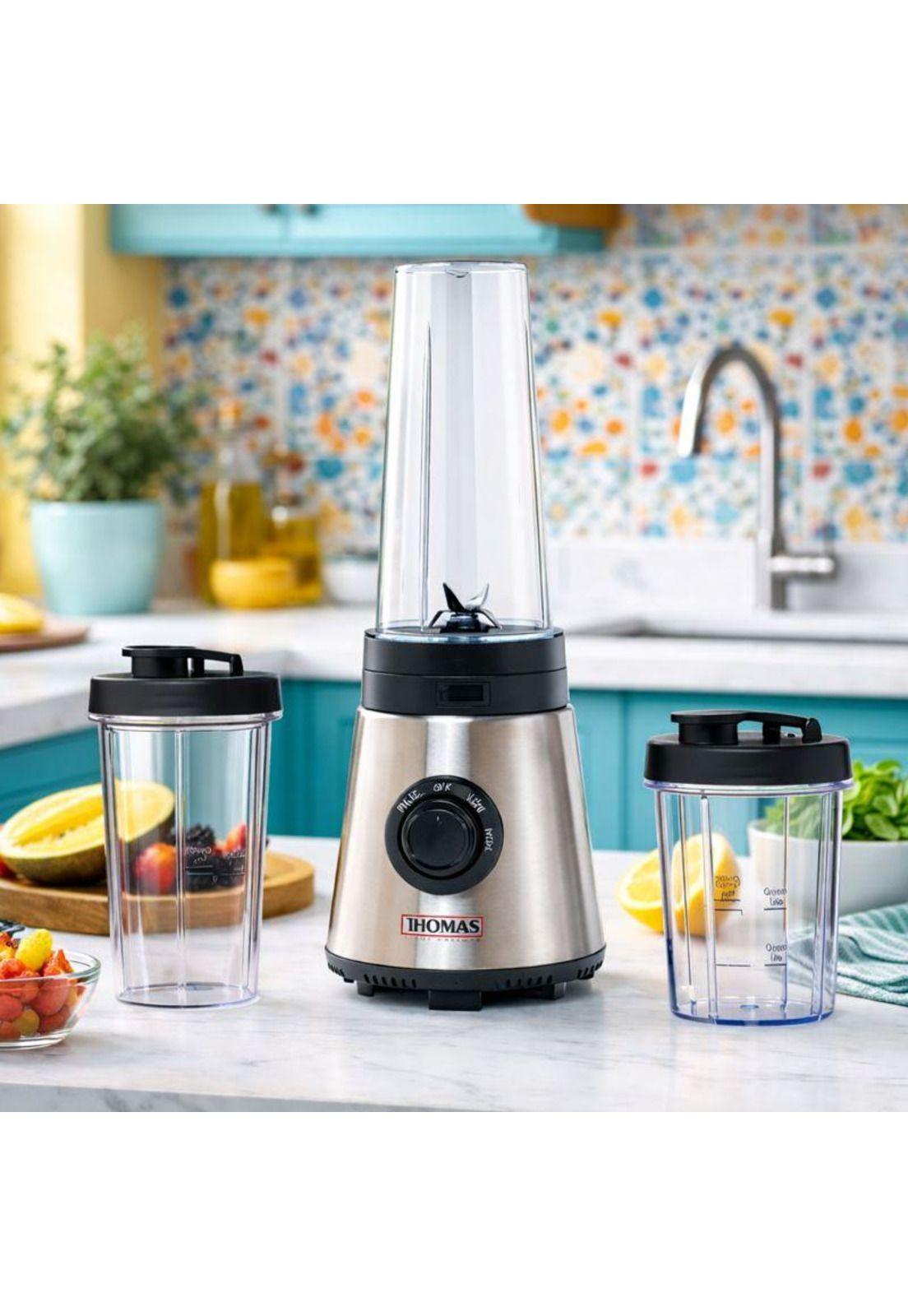 Licuadora Personal TH-300PB Portátil y Compacta-4