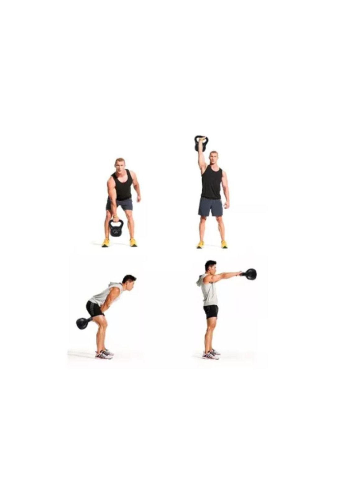 Pesa Rusa Kettlebell 16 Kg Entrenamiento Fitness CrossFit-4