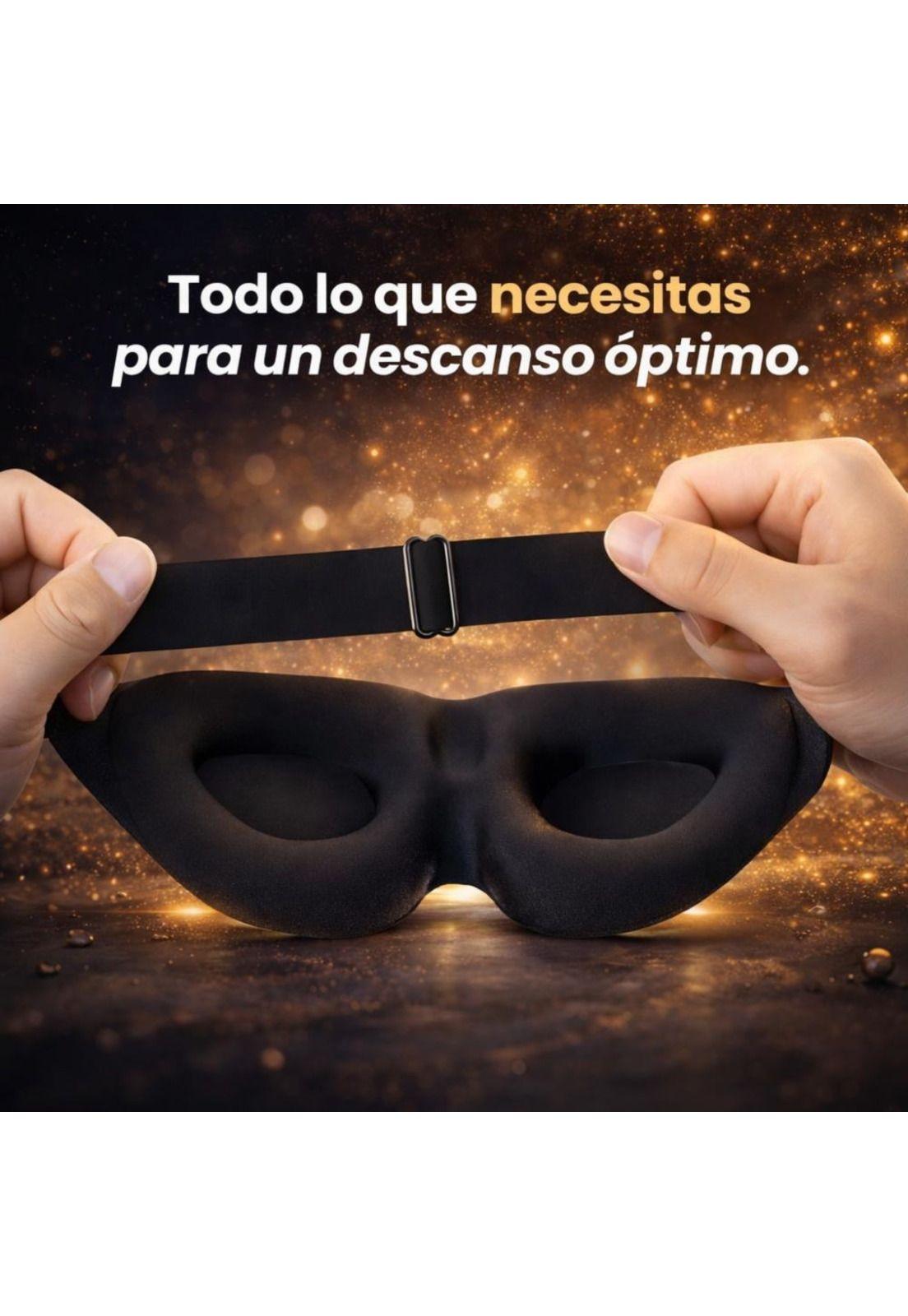 Antifaz 3D Total Oscuridad Suave Ajustable-6