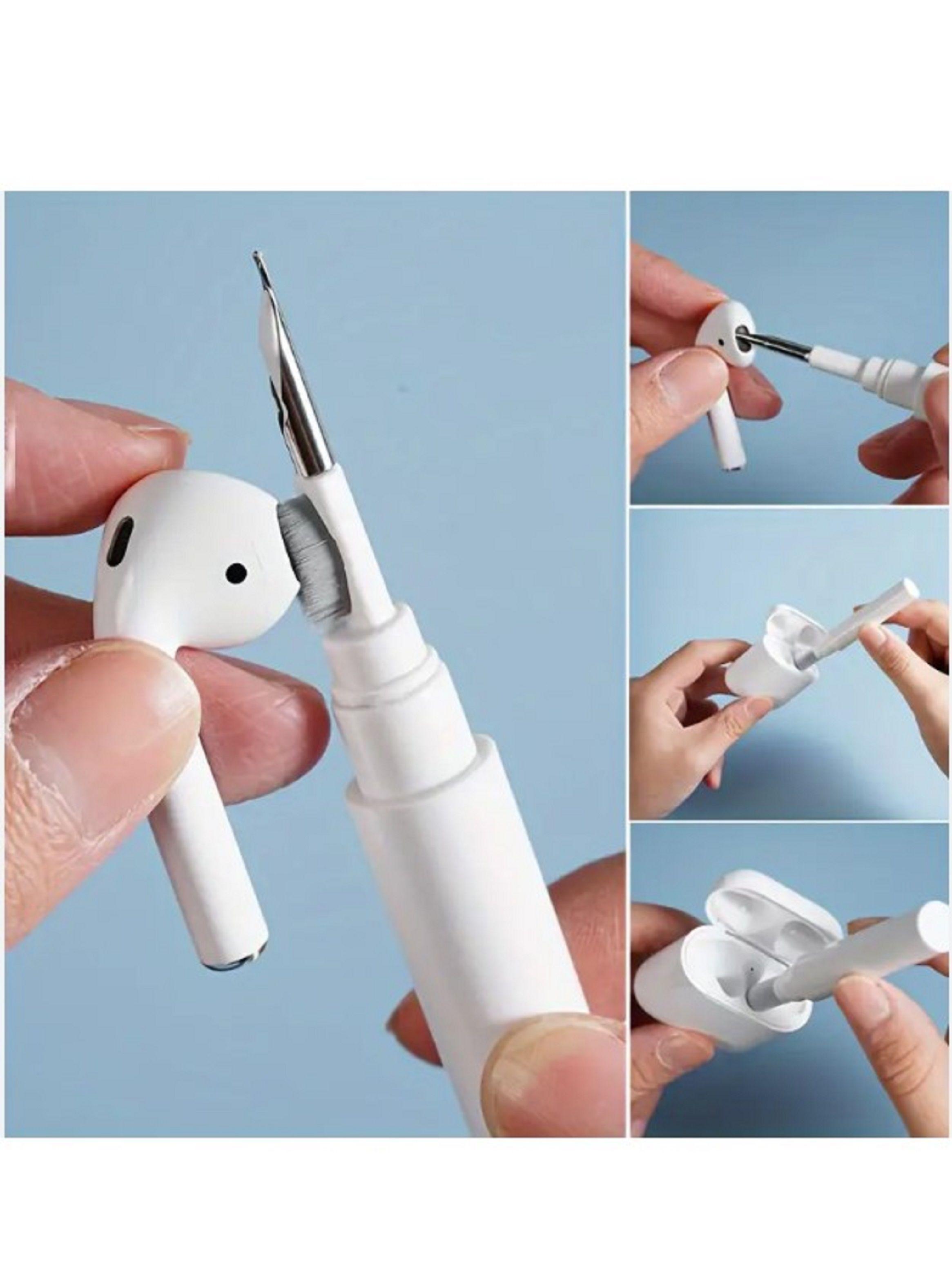 Kit Lapiz Cepillo Limpiador AirPods Pro Audífonos Celulares-3