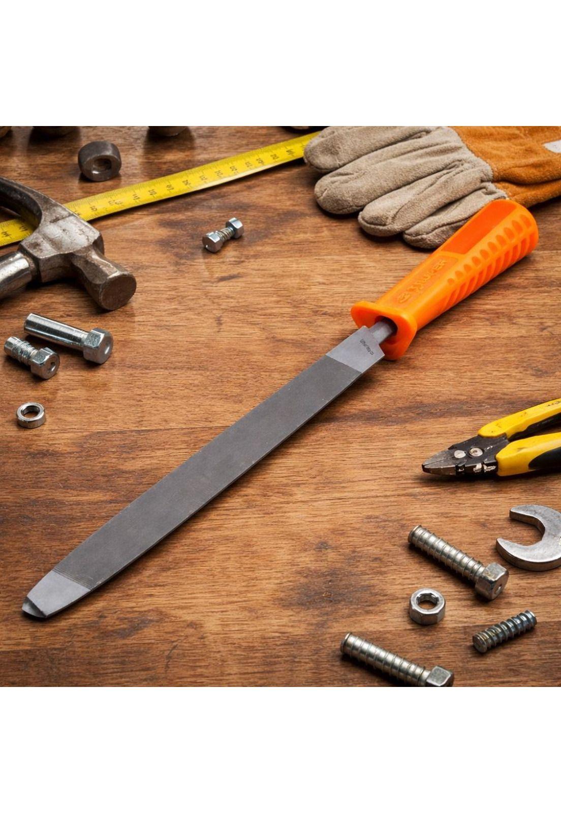 Lima Triangulo Pesado 6 Con Mango Truper Profesional-3