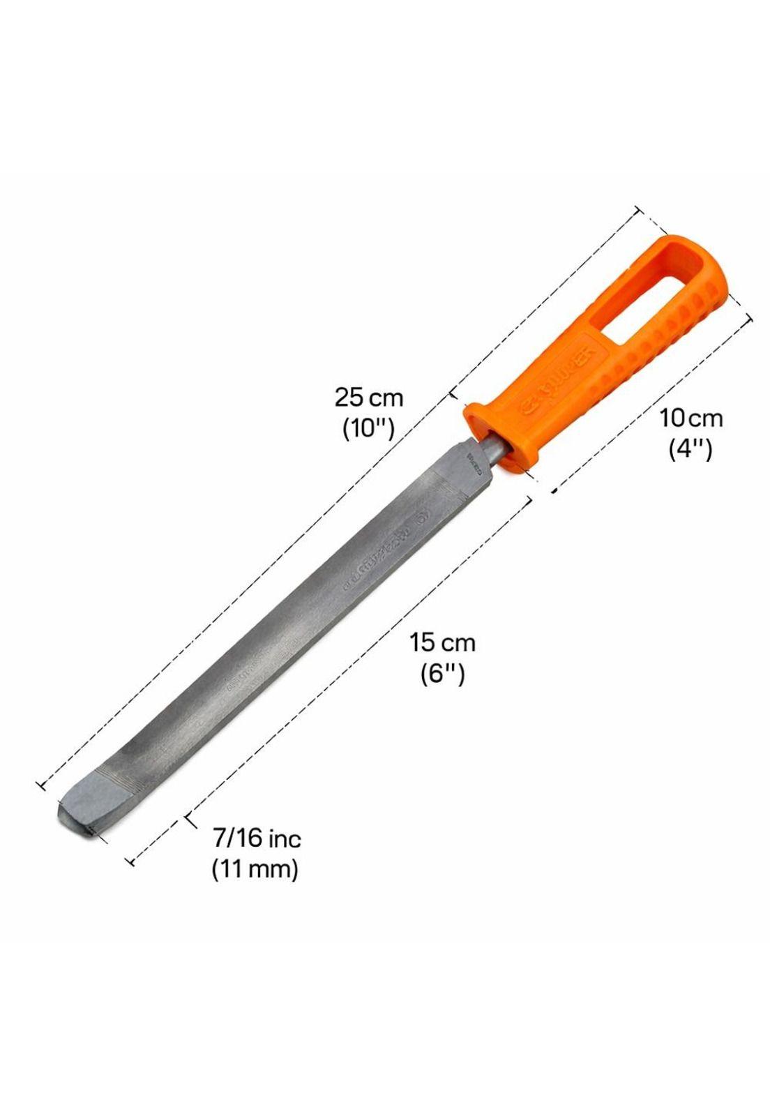 Lima Triangulo Pesado 6 Con Mango Truper Profesional-5