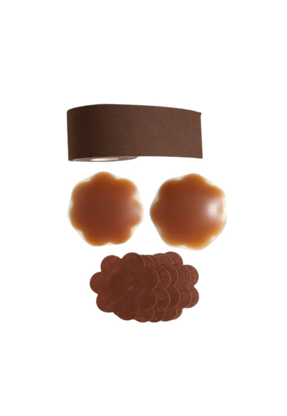 Cinta Levanta Pecho 5cmx5mt + 20 Cubre Pezones Boob Tape-2