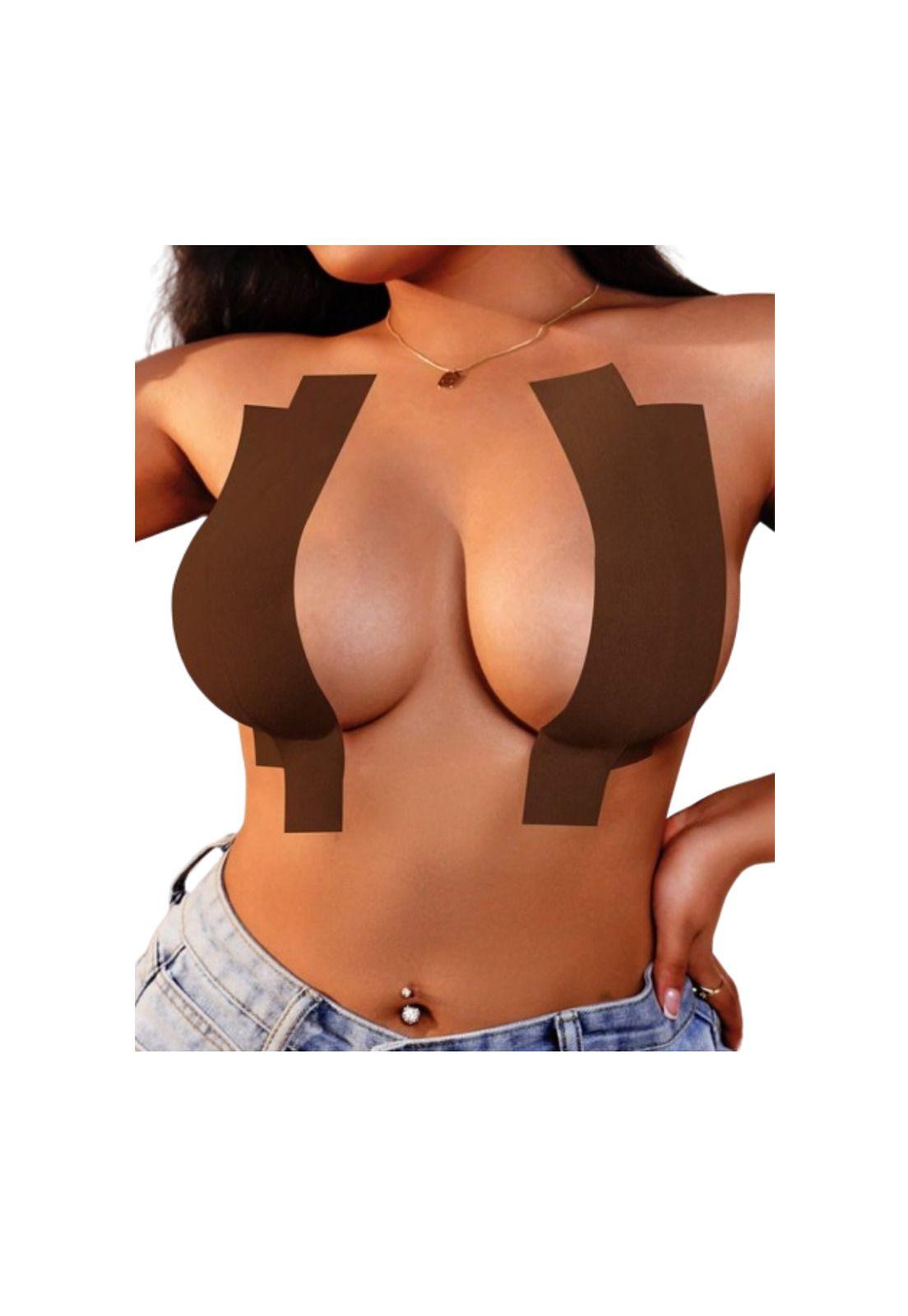 Cinta Levanta Pecho 5cmx5mt + 20 Cubre Pezones Boob Tape-4