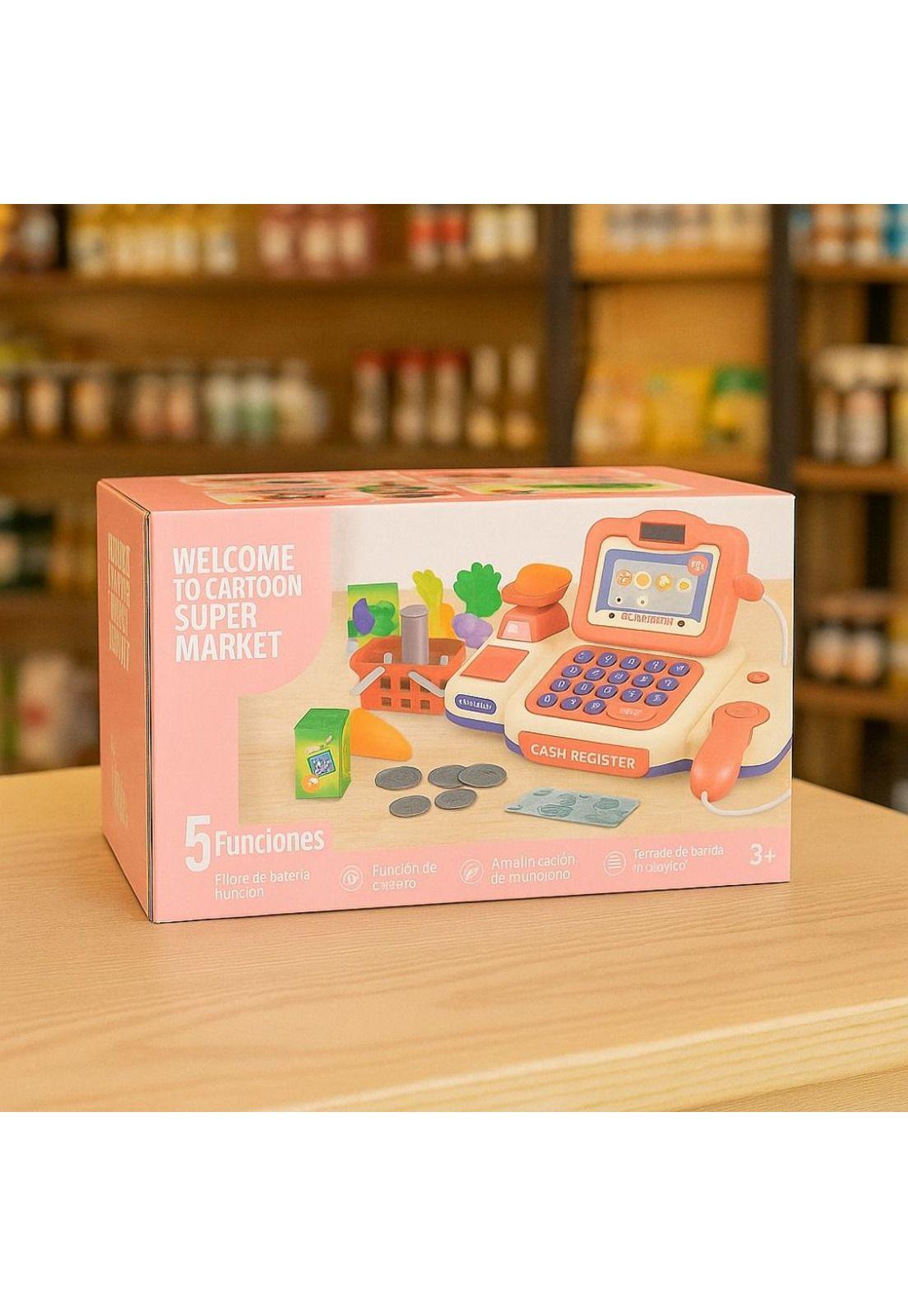 Caja Registradora de Juguete con Sonido y Accesorios-8