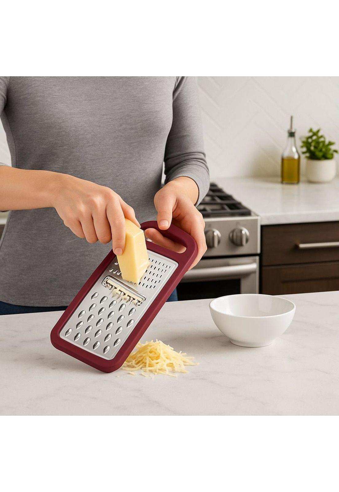 Rallador Tramontina Utilitá de Acero Inox y Mango ABS-3