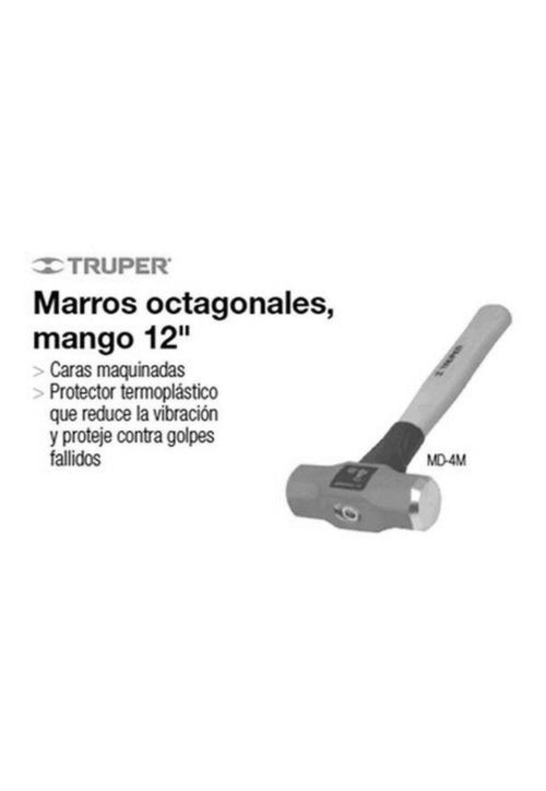 Combo Truper 4 Lbs. Md-4m Mango Hikory Americano-1
