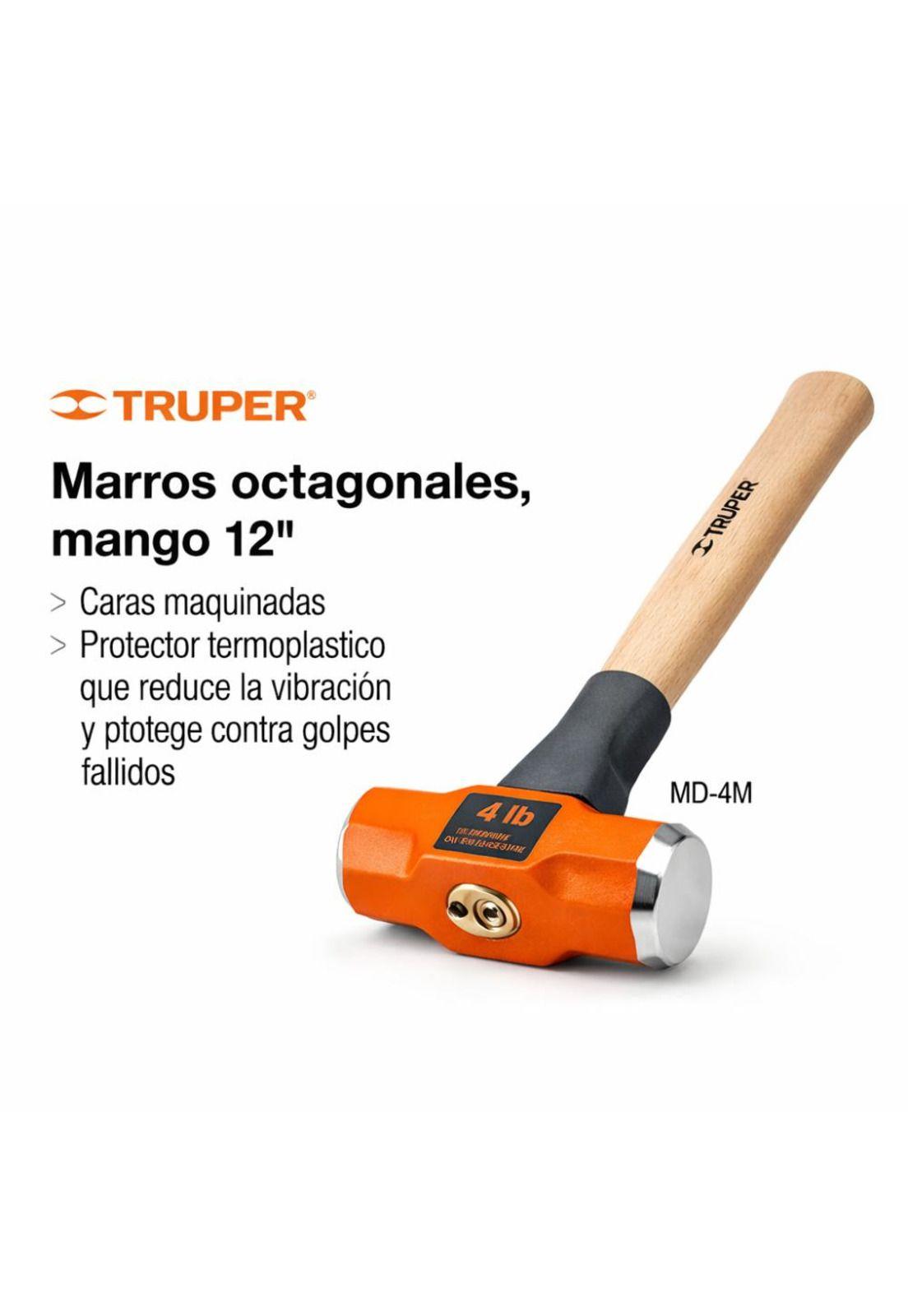 Combo Truper 4 Lbs. Md-4m Mango Hikory Americano-3