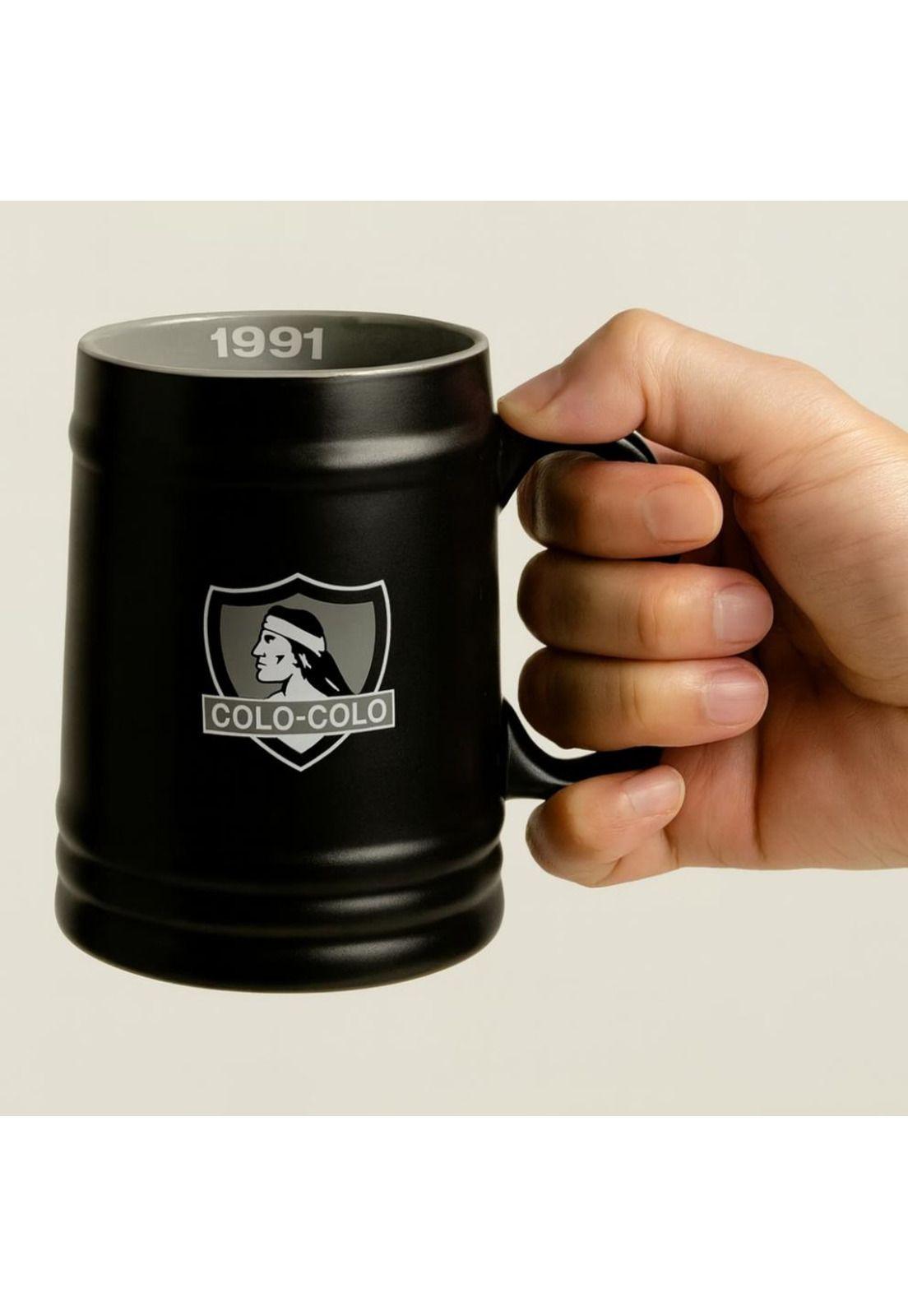 Shopero Colo-Colo Cerámica 650 ml con Caja Negro-5