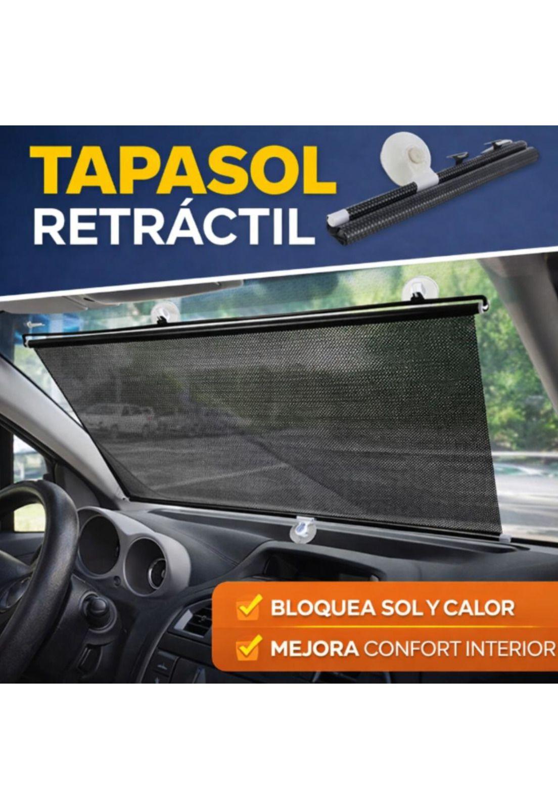 Cortina Retráctil Parasol Parabrisas  Autos multiuso45x125cm-3