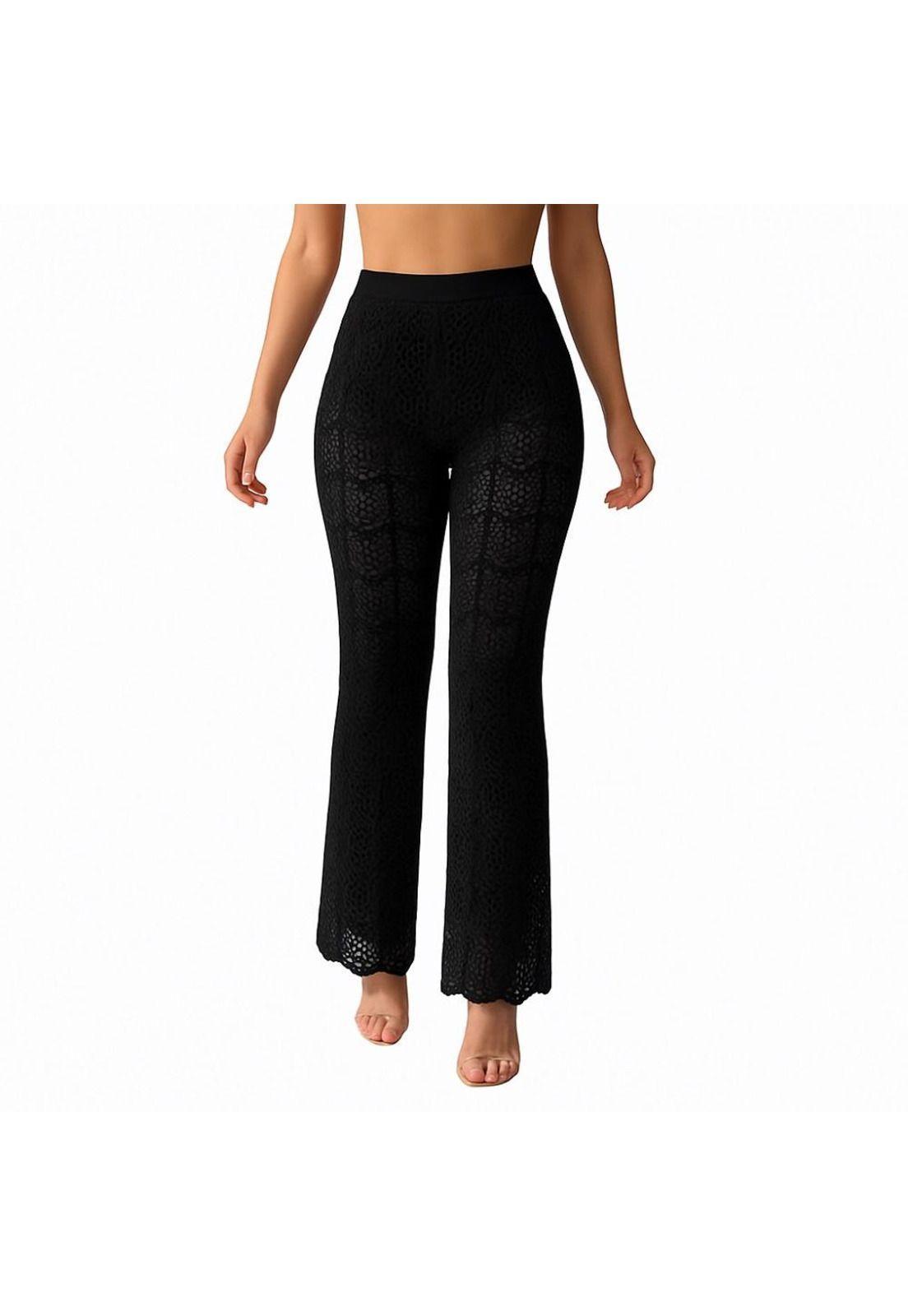 Pantalon Playero Tejido Cordon Delantero Pareo-1