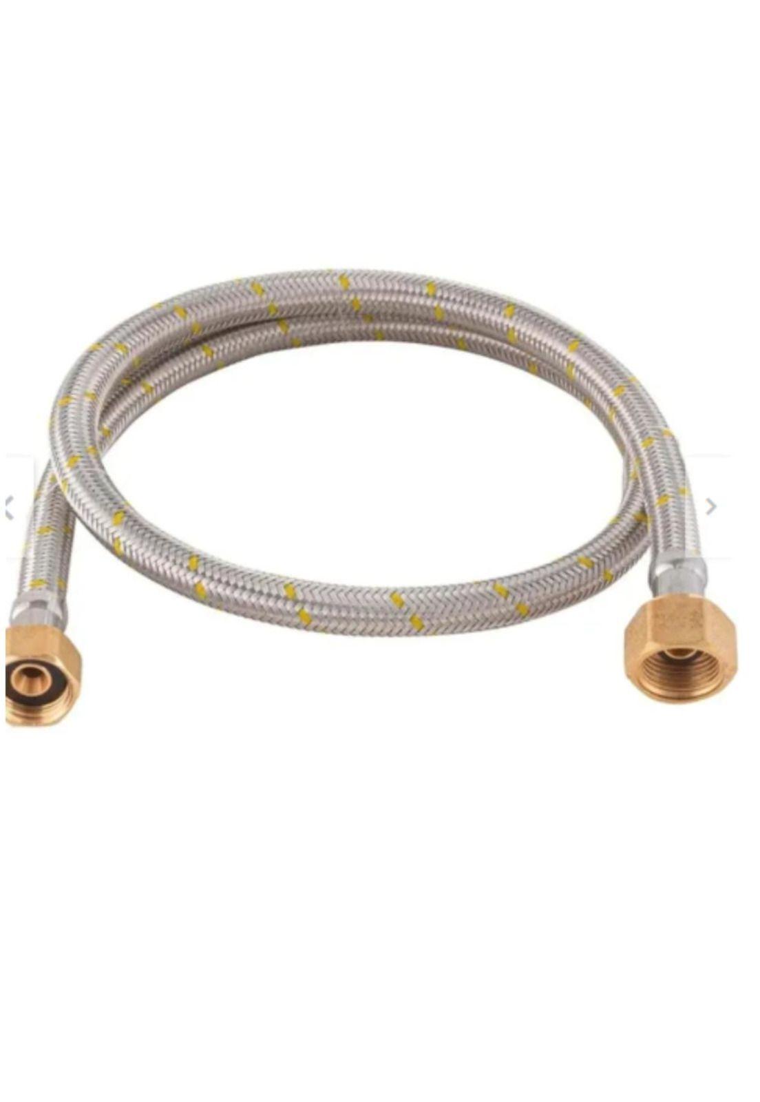 Flexible Gas 1/2 Hi X 3/8 Izq Hi 100 Cm Reforzado Hoffens-2