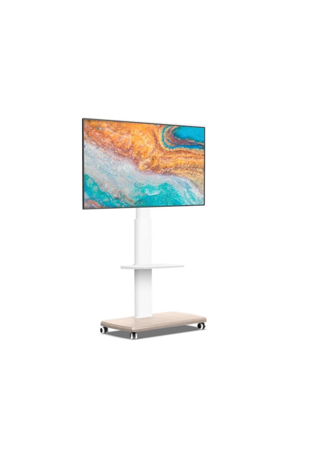 Soporte base TV con ruedas tipo Pedestal rack 32 a 50"-0