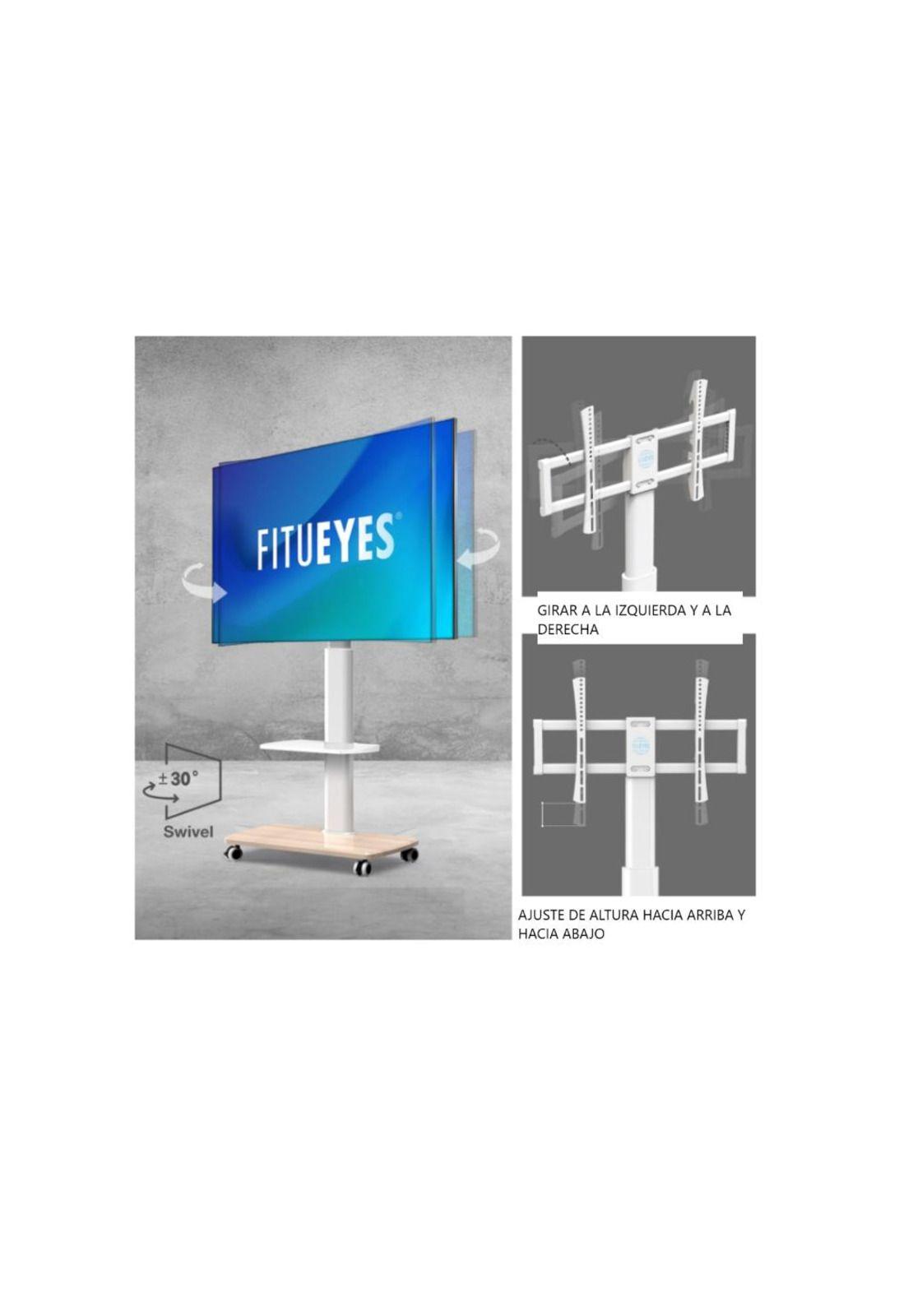 Soporte base TV con ruedas tipo Pedestal rack 32 a 50"-2