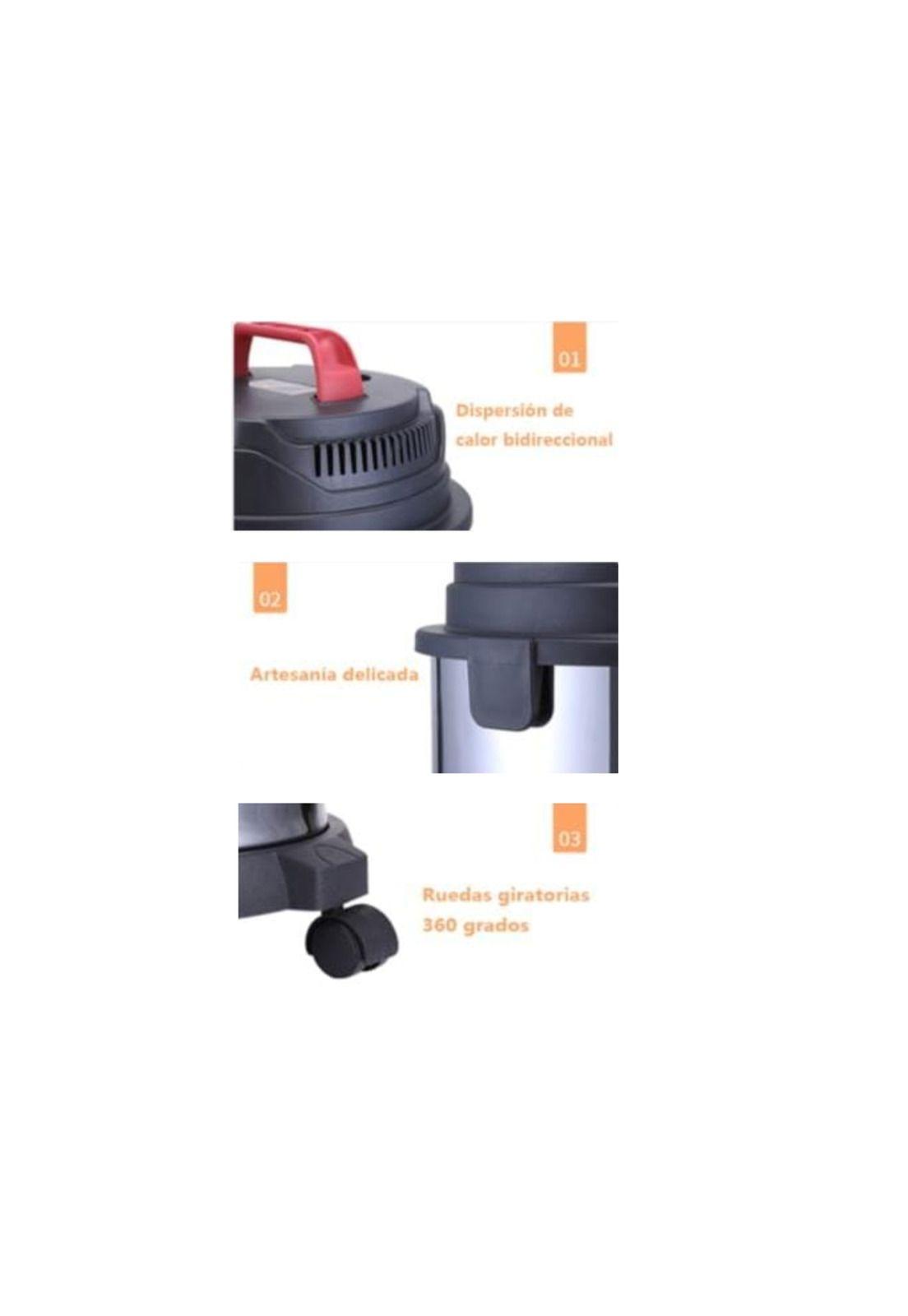 Aspiradora Industrial 20L 1500W MULTIFUNCION INCLUYE CUBRE FILTRO PROTECTOR-3