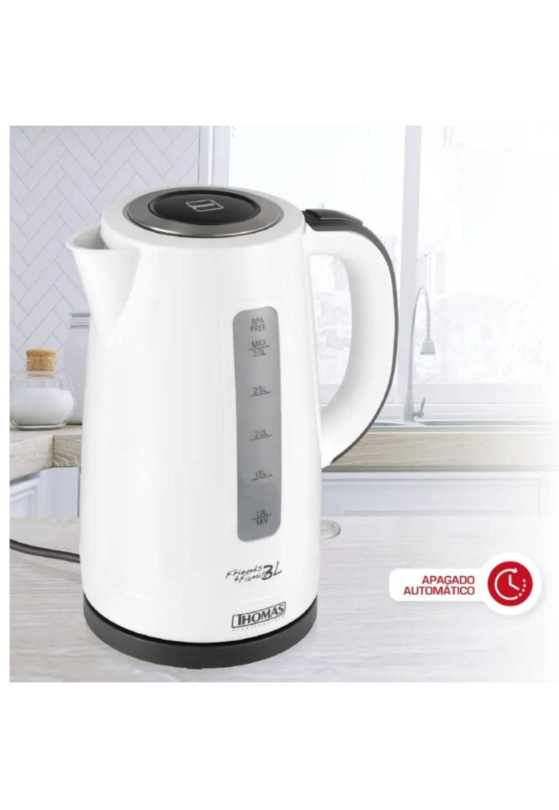 Hervidor Eléctrico Thomas TH-4351 3L 2200W Family & Friends-2