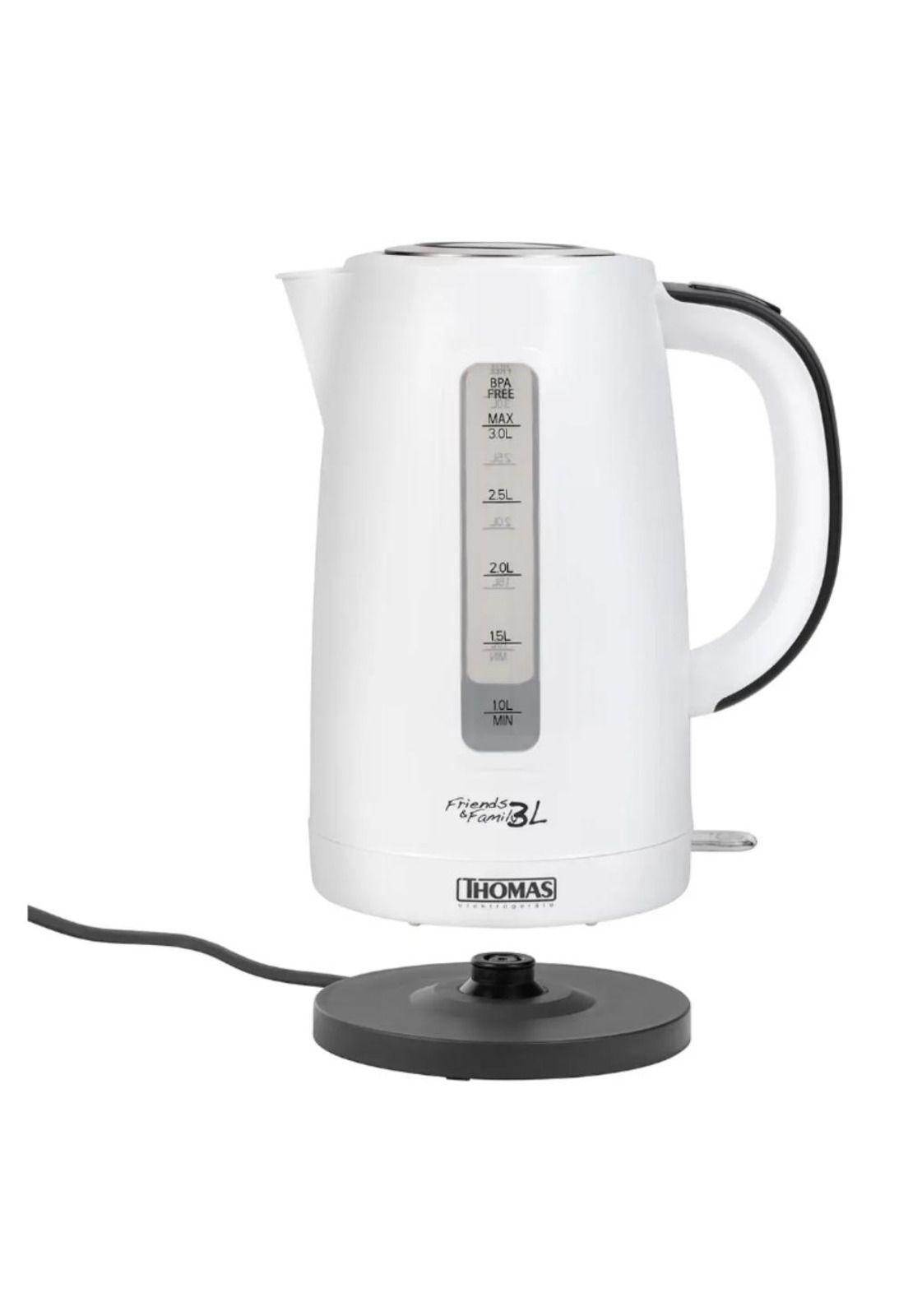 Hervidor Eléctrico Thomas TH-4351 3L 2200W Family & Friends-4